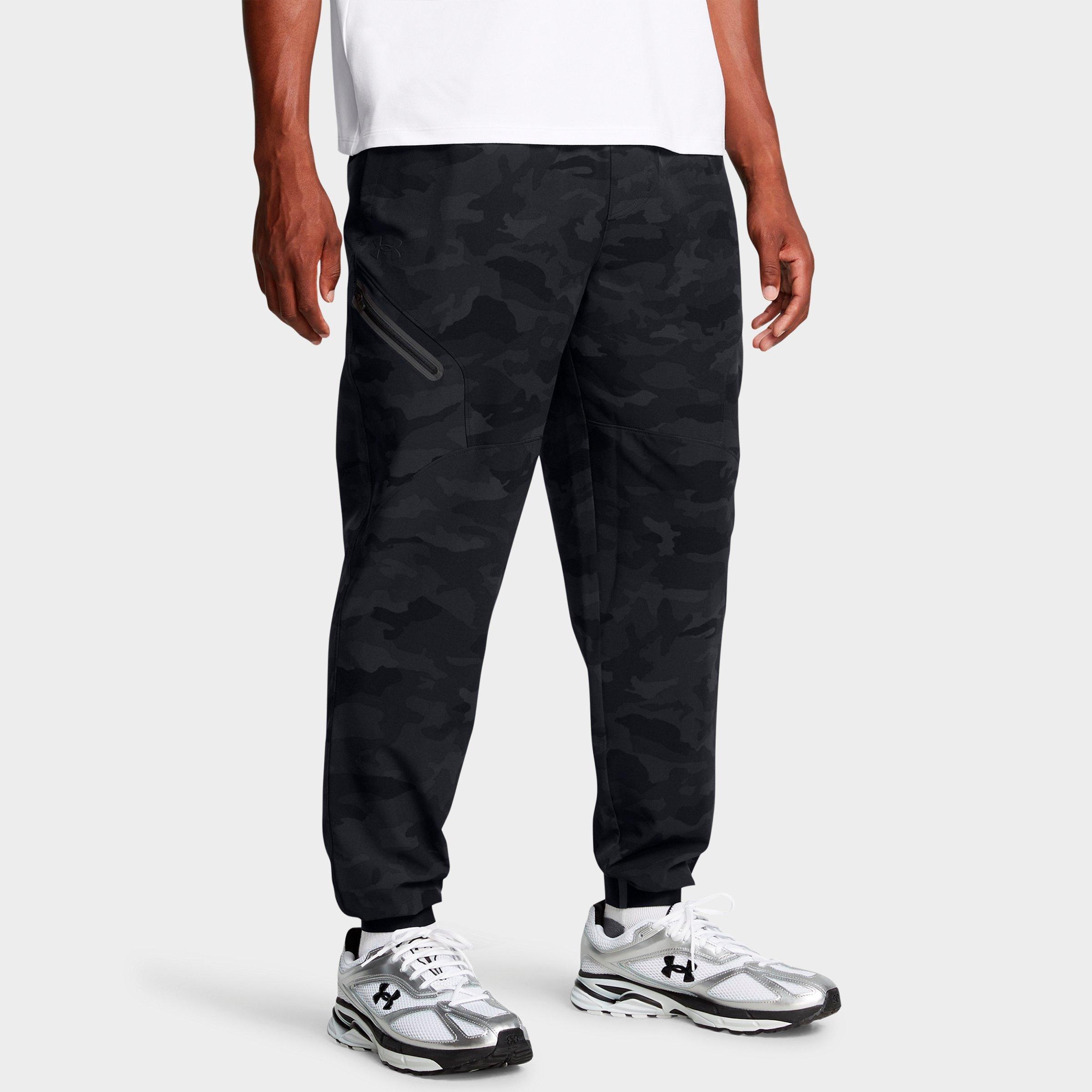 Under Armour Men's UA Unstoppable Woven Jogger Pants in Black/Ultimate Black Size: Small