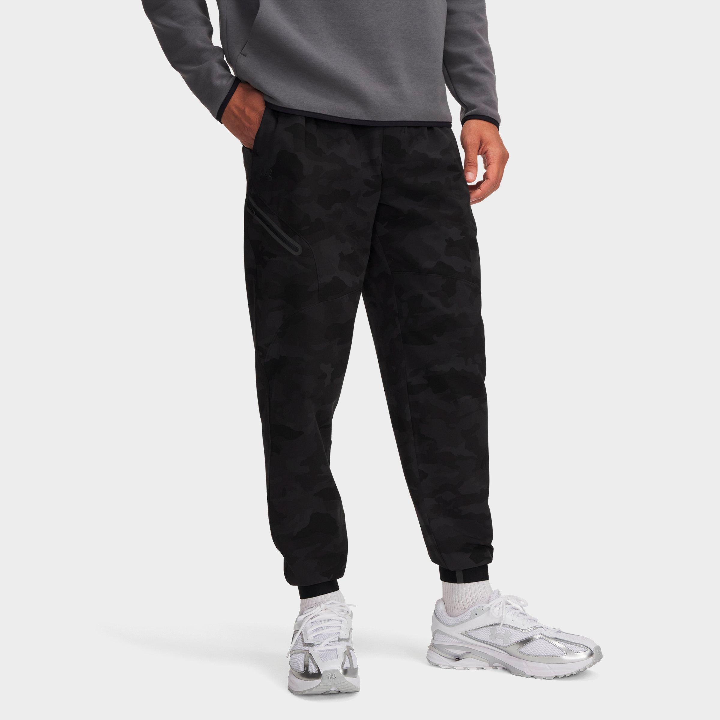 Under Armour Men's UA Unstoppable Woven Jogger Pants in Black/Grey Size: Small