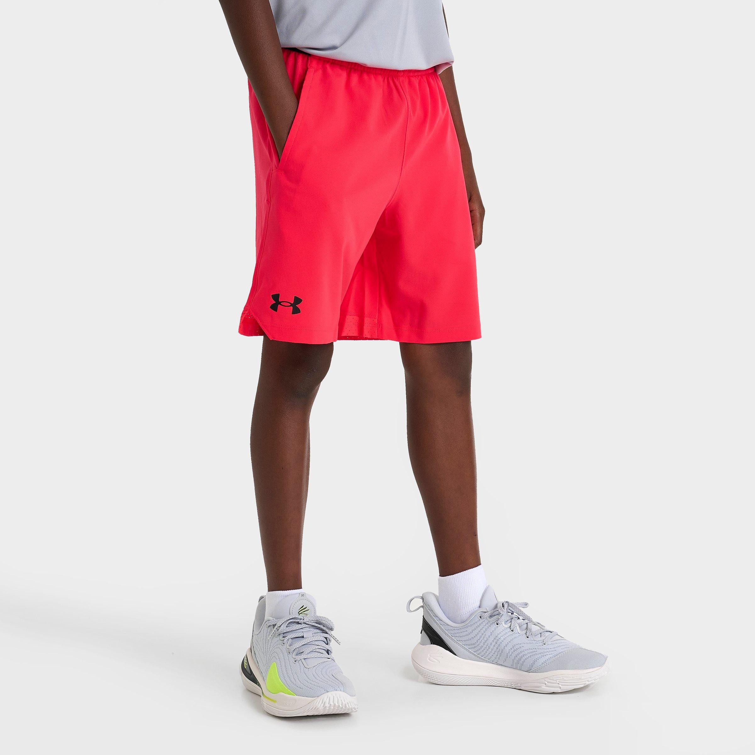 Under Armour Boys Vanish Shorts in Racer Red Size: Small