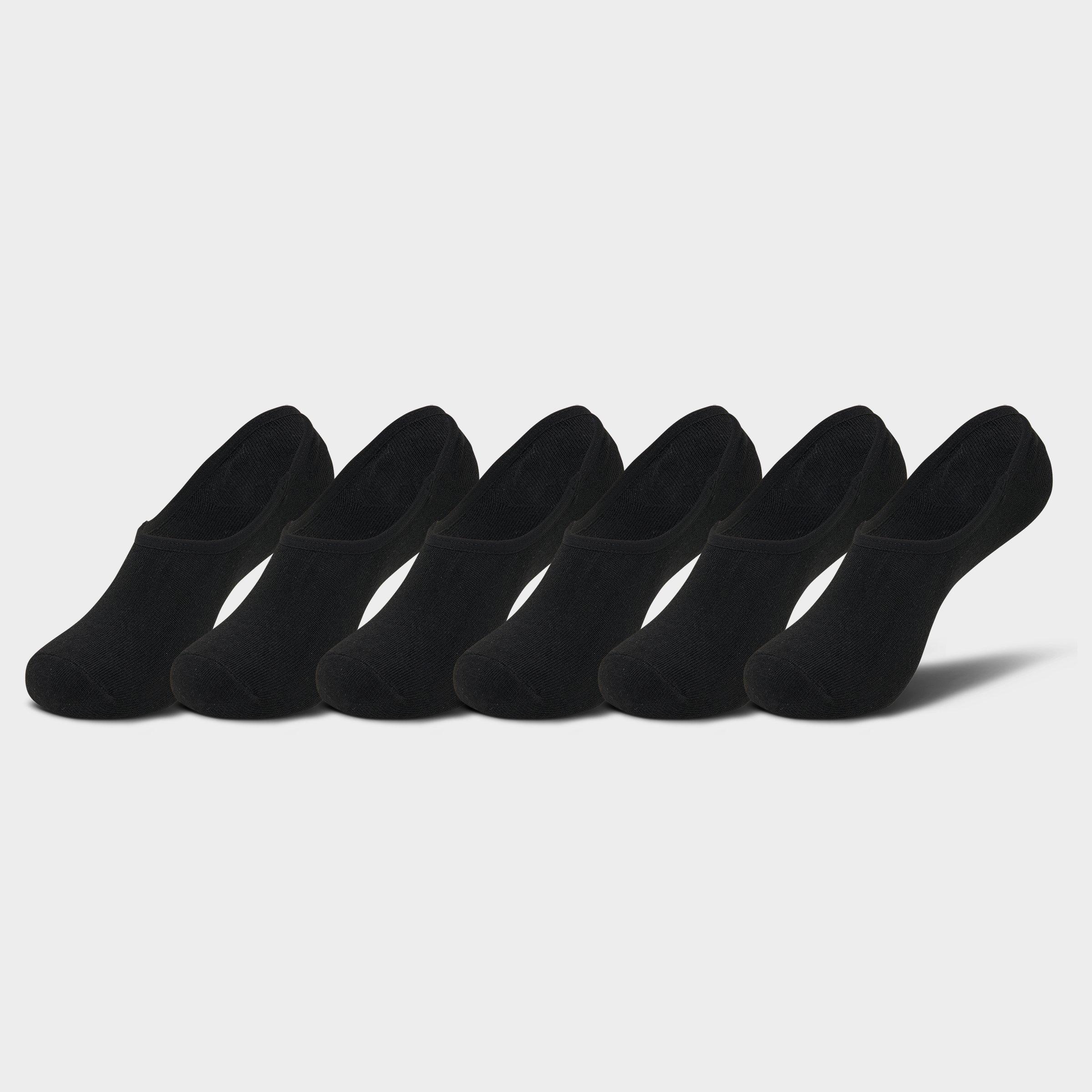 Sonneti Women's Footie Socks (6-Pack) in Black Size: Medium