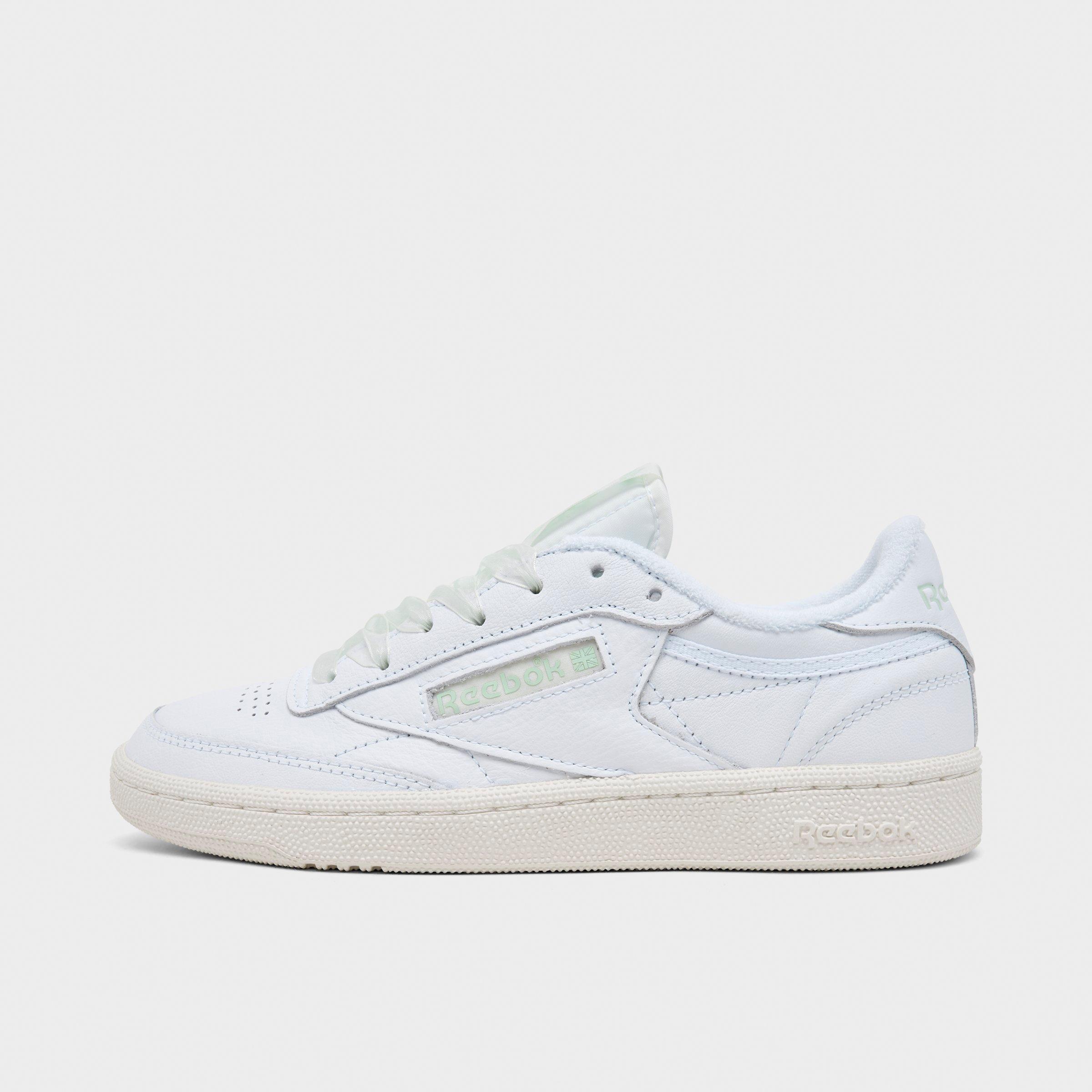 Reebok Women's Club C 85 Vintage Casual Shoes in Chalk/Dew Size: 11.0