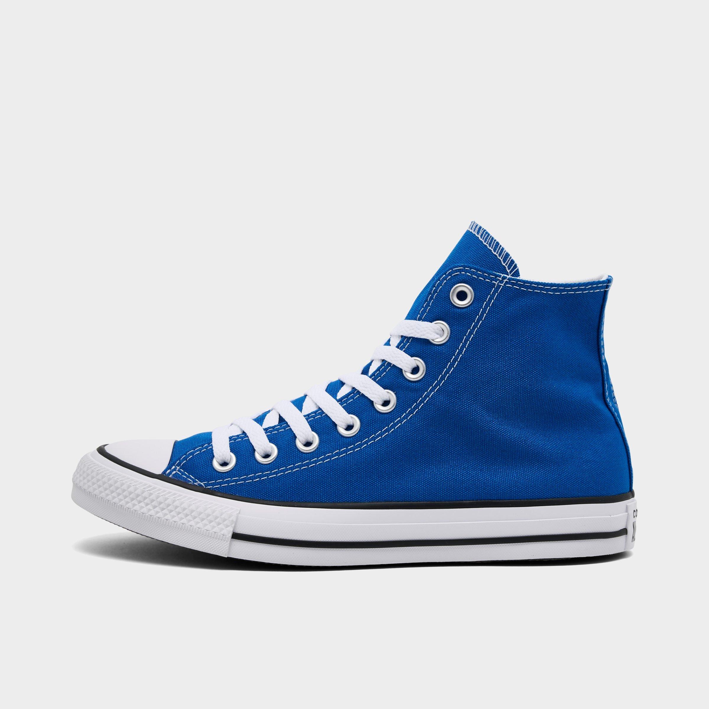 Converse Women's Chuck Taylor All Star High Top Casual Shoes in Snorkel Blue/White/Black Size: 7.0