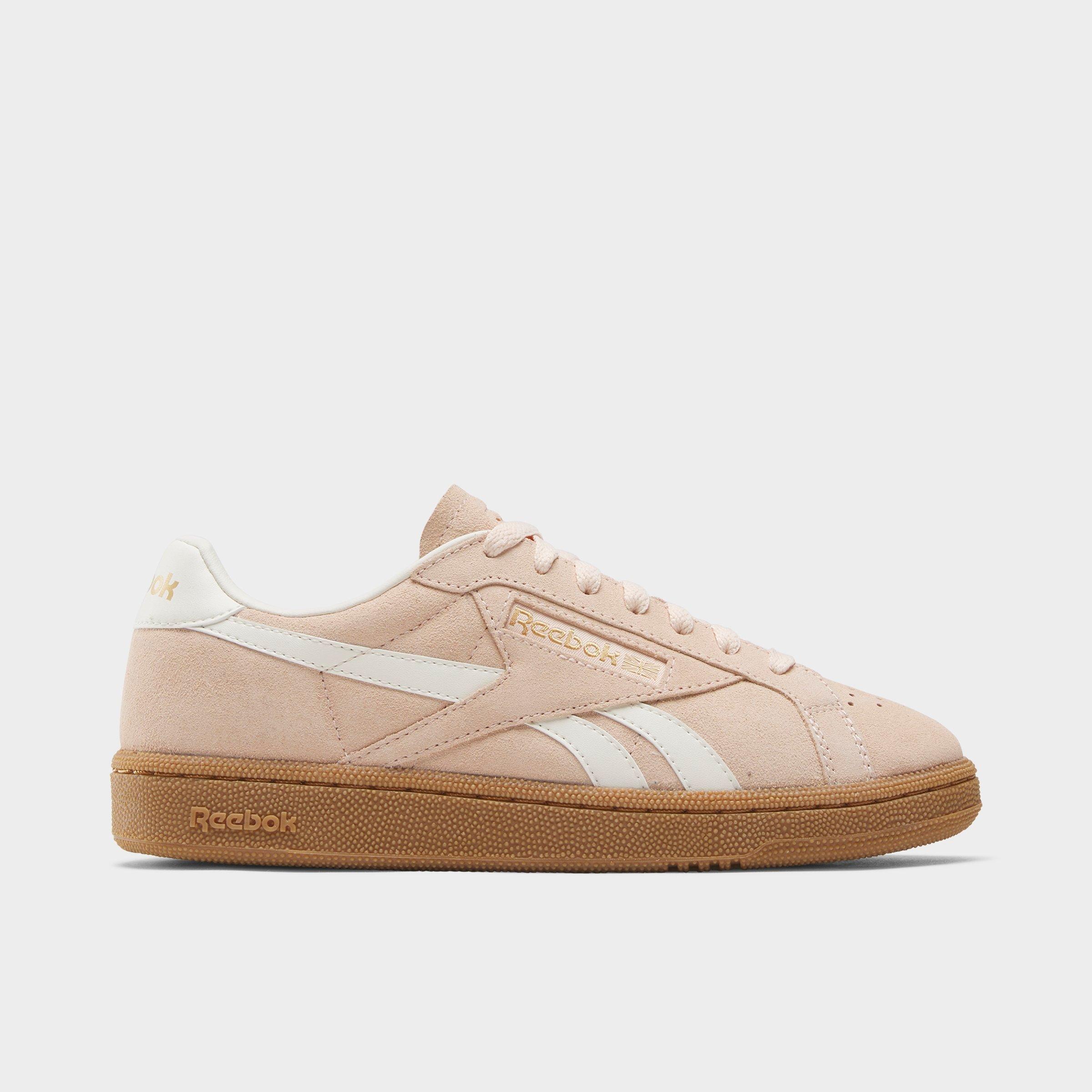 Reebok Women's Club C Grounds UK Casual Shoes in Washed Clay/Chalk/Gum Size: 5.0