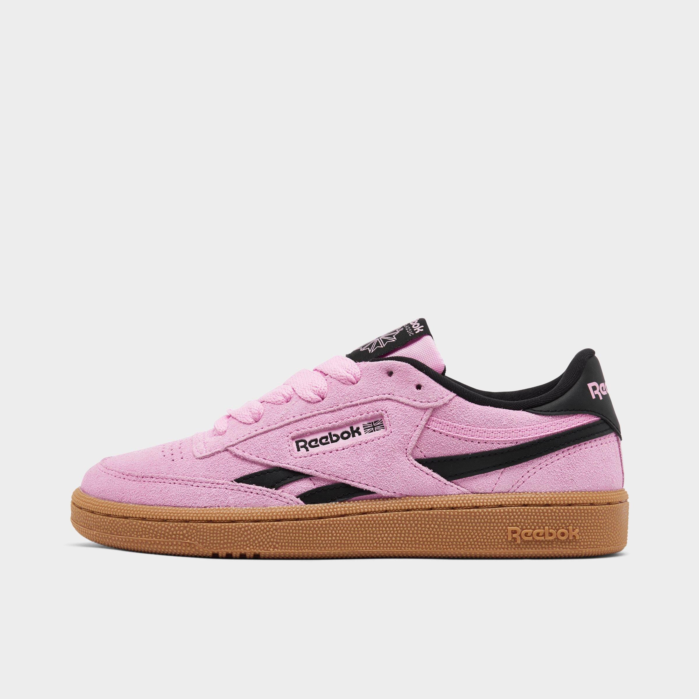 Reebok Big Kids Classic Club C Revenge Casual Shoes in Astro Rose/Black/Gum 6 Size: 3.5