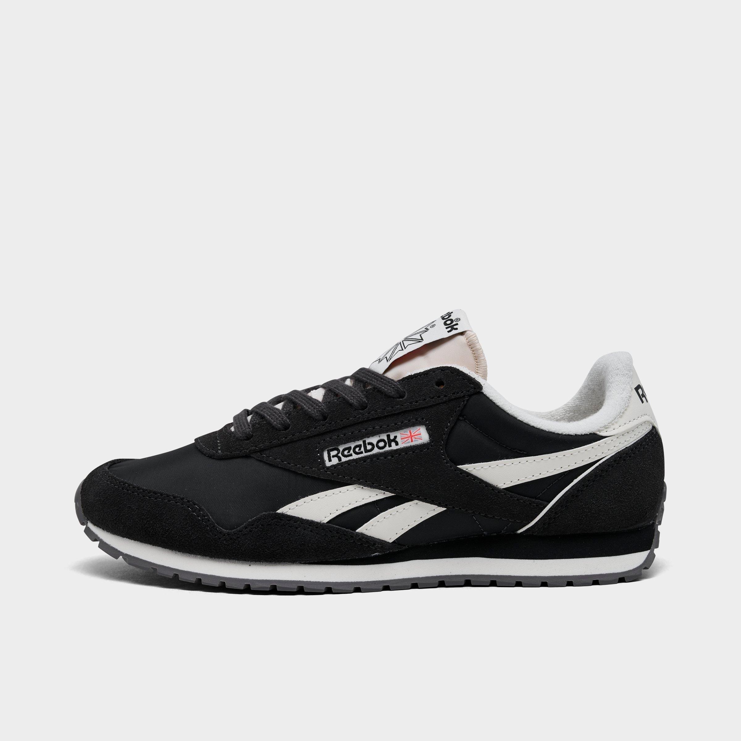 Reebok Women's Classic AZ Casual Shoes in Washed Black/Washed Black/Chalk Size: 6.0