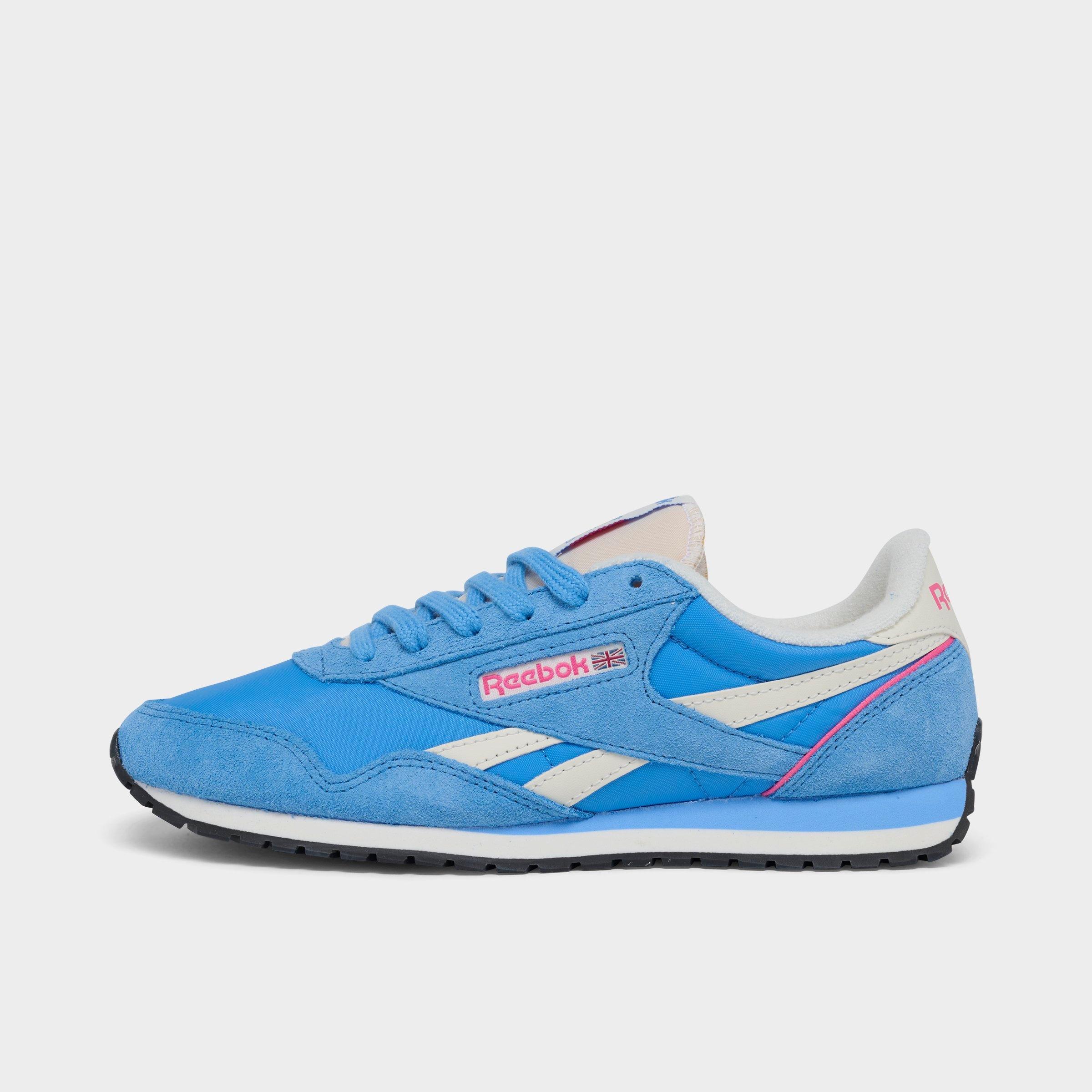 Reebok Women's Classic AZ Casual Shoes in Recovery Blue/Recovery Blue/Chalk Size: 5.0