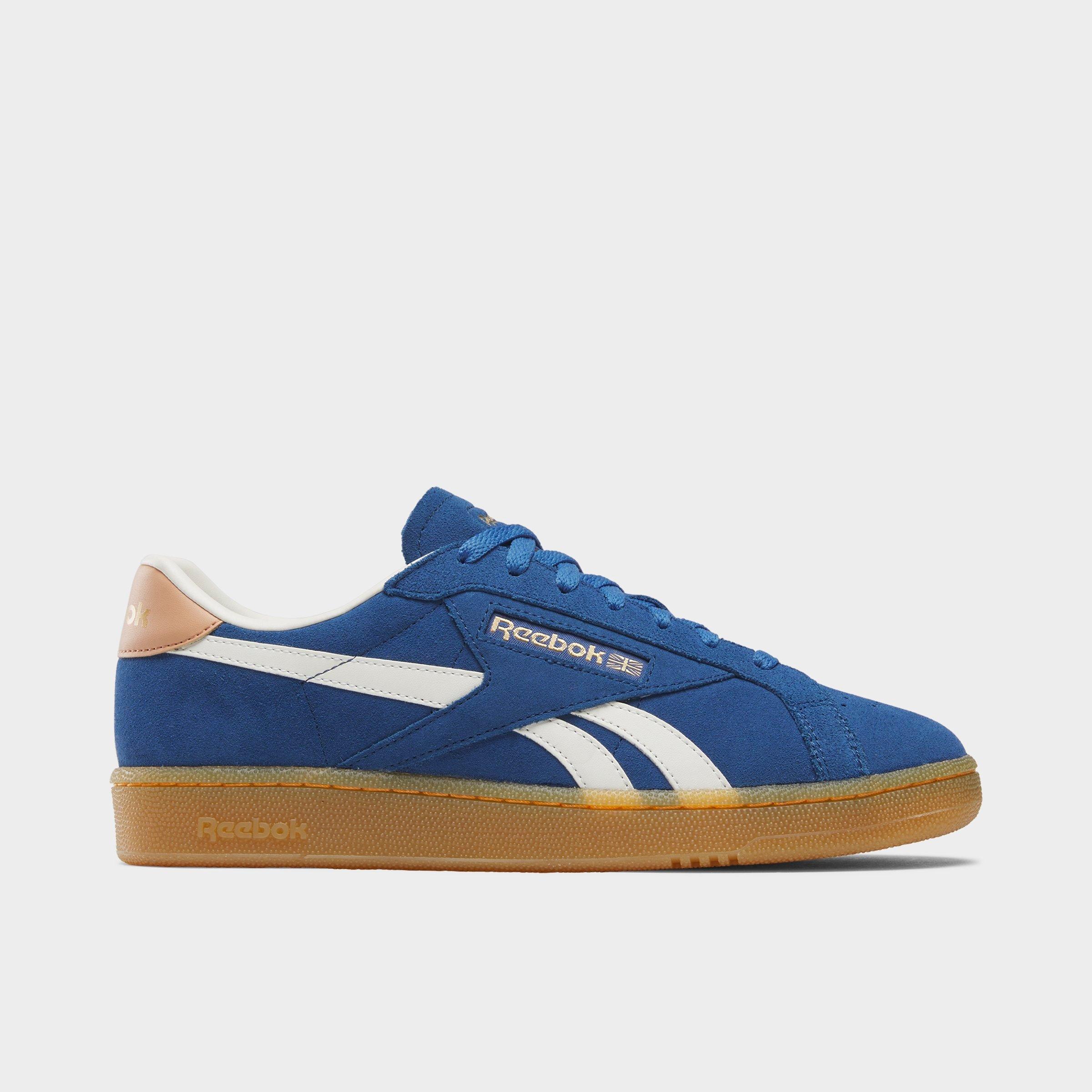 Reebok Men's Club C Grounds UK Casual Shoes in Twilight Blue/Clay/Chalk Size: 5.0