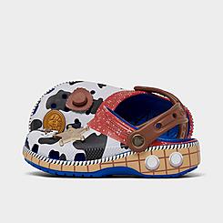 Image of Little Kids' Crocs x Toy Story Woody Classic Clog Shoes