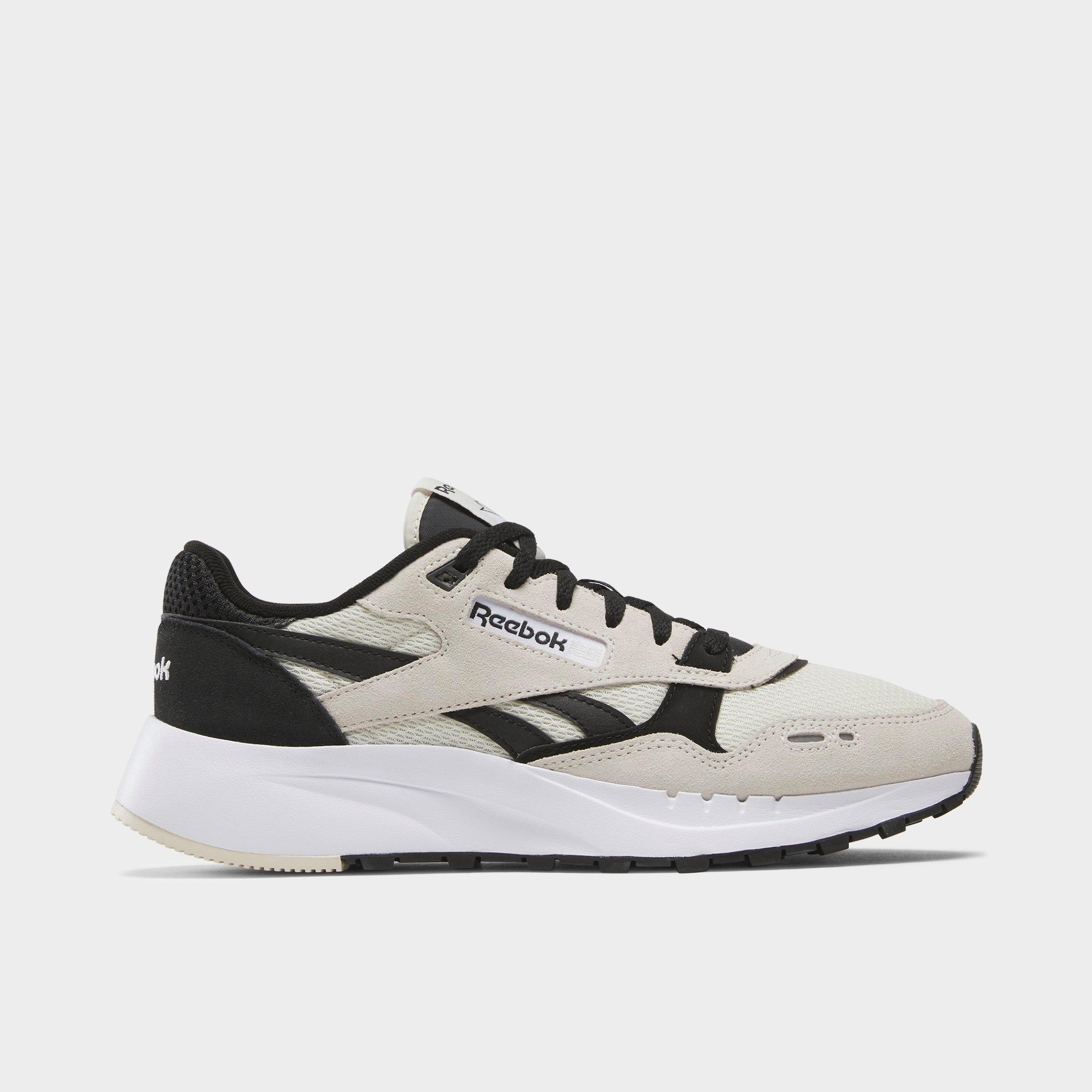 Reebok Men's Classic Leather 2400 Casual Shoes in Vintage Chalk/Sand/Black Size: 4.0