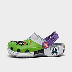 Image of Kids' Toddler Crocs x Toy Story Buzz Lightyear Classic Clog Shoes