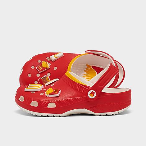 crocs x mcdonald's branded classic clog shoes