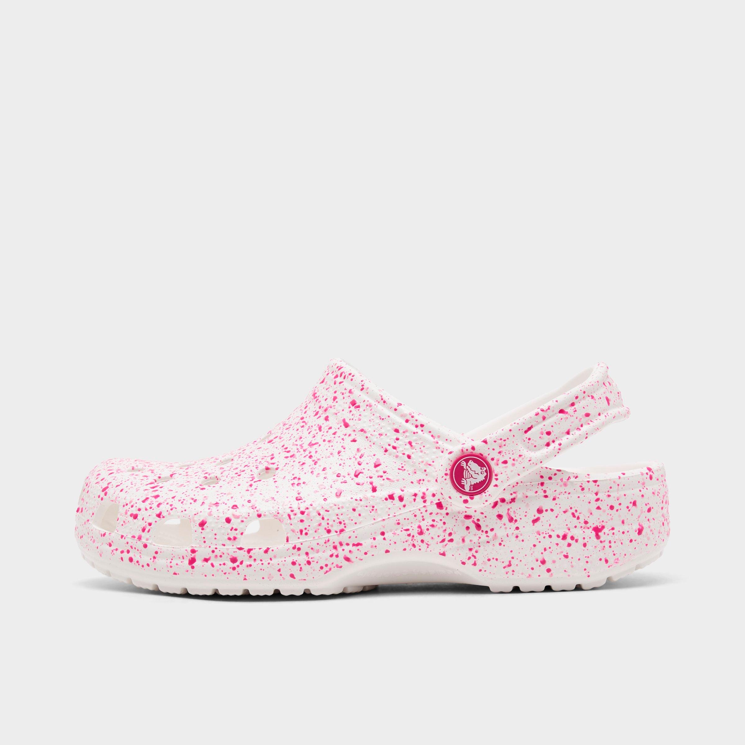 Girls' Big Kids' Crocs Paint Splatter Classic Clog Shoes