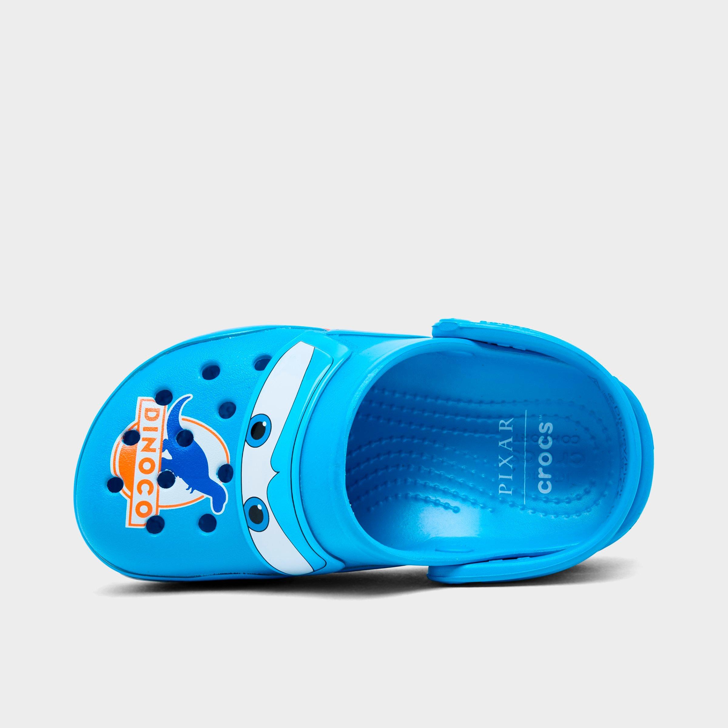 Crocs Kids Toddler x Cars Dinoco Lightning McQueen Classic Clog Shoes