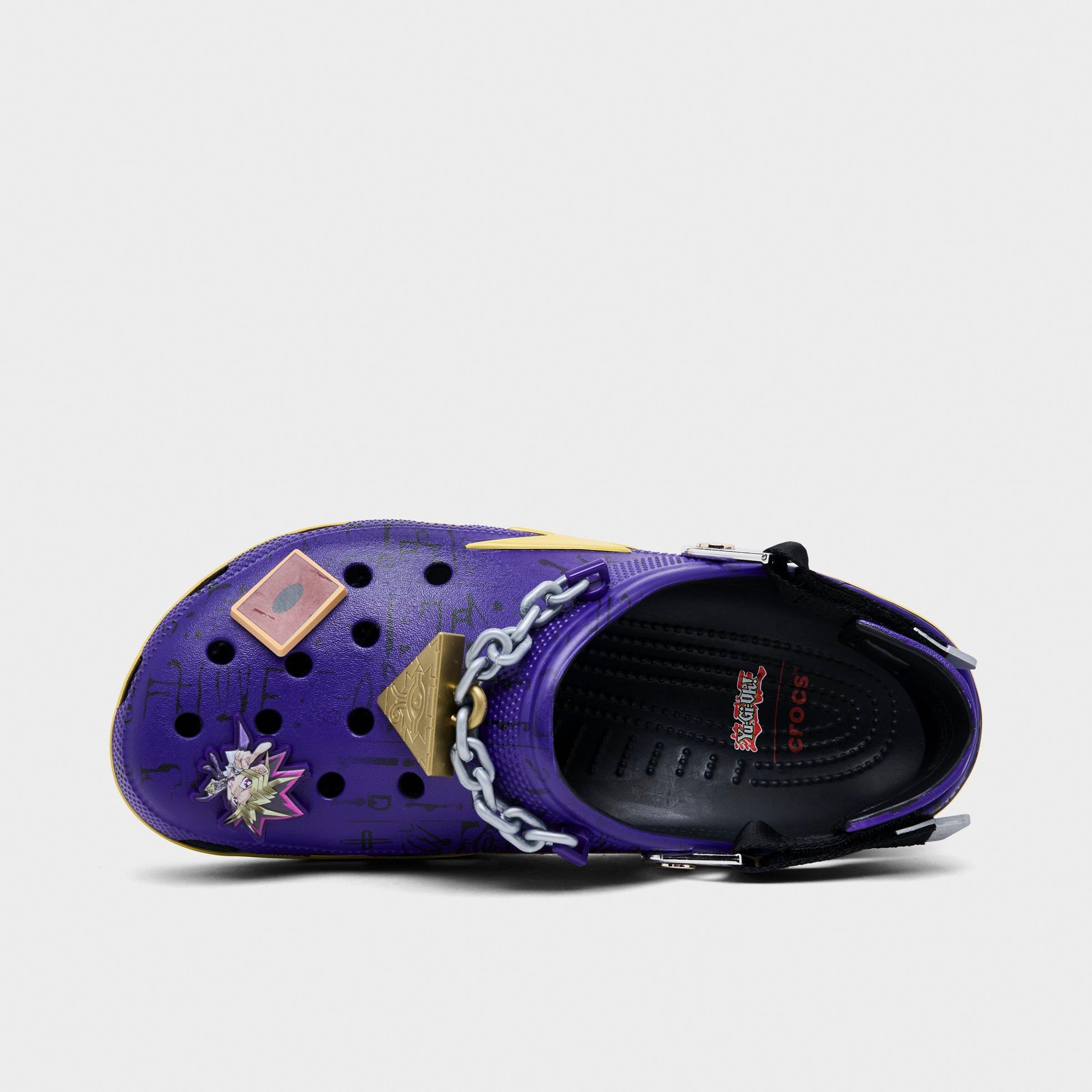 Crocs Mens x Yu-Gi-Oh! Yugi Yami Classic Clog Shoes Size: 11.0