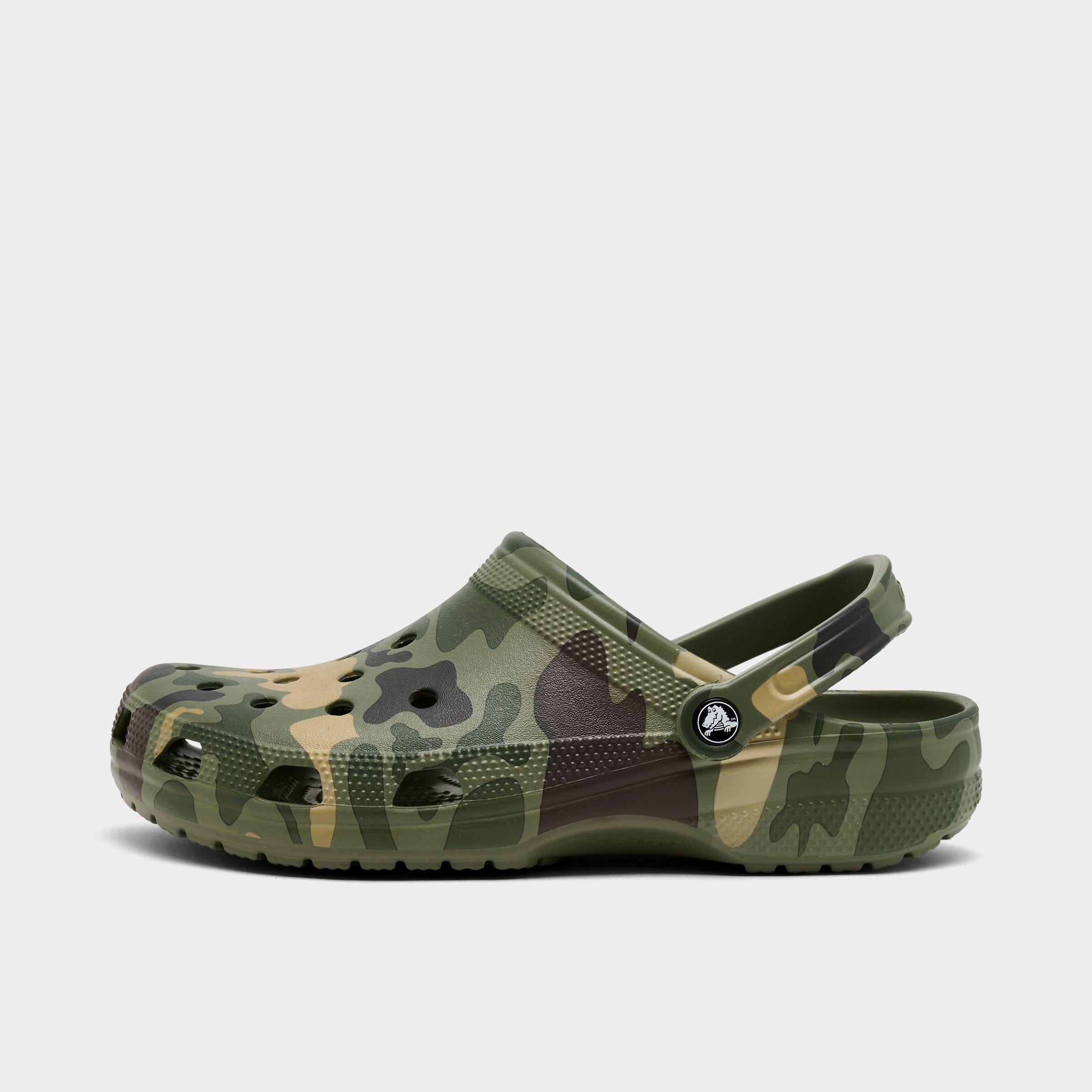 Crocs Men's Classic Clog Shoes (Men's Sizing) in Duck Camo Classic Size: 13.0