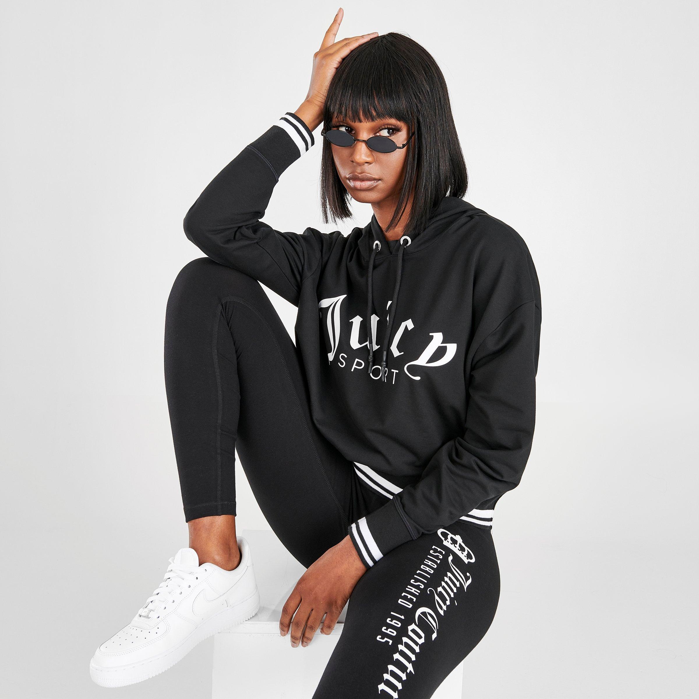 cropped active hoodie