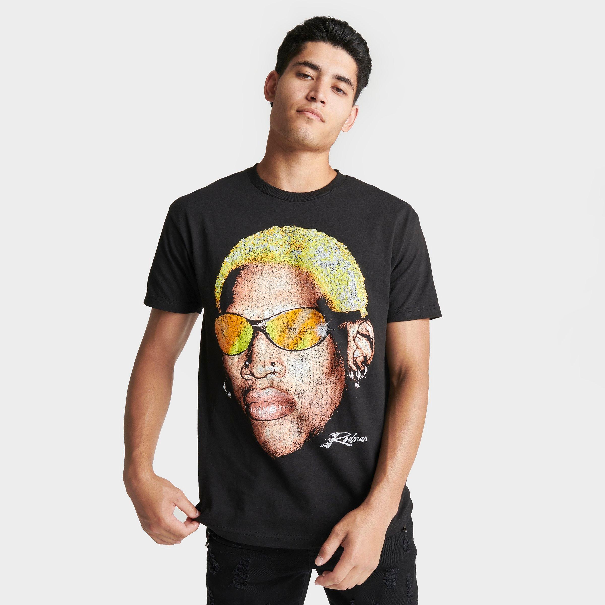 Dennis Rodman Big Head Graphic T-Shirt