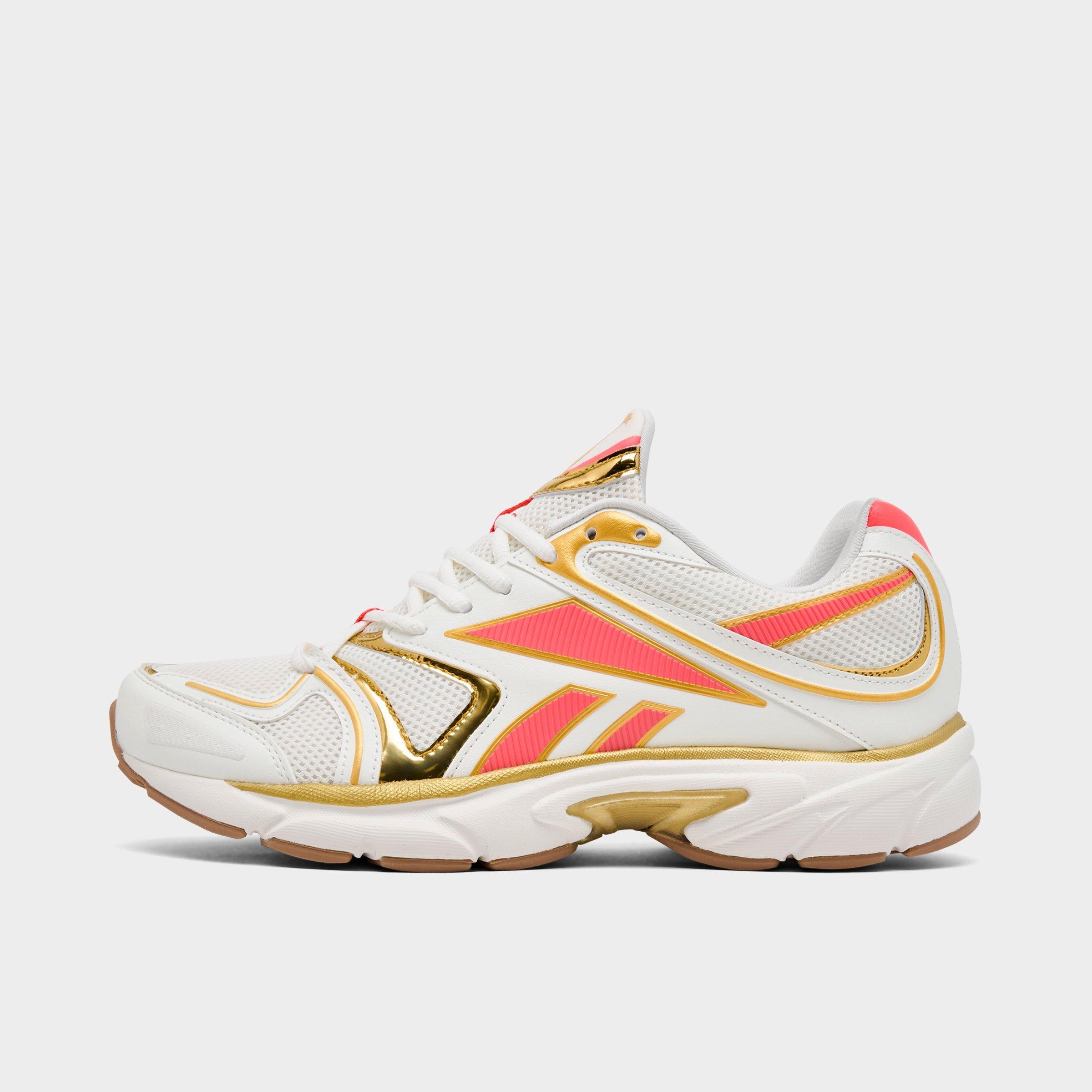 Reebok Women's Premier Road Plus VI Running Shoes in Salt/Sunset Coral/Chalk Size: 6.0