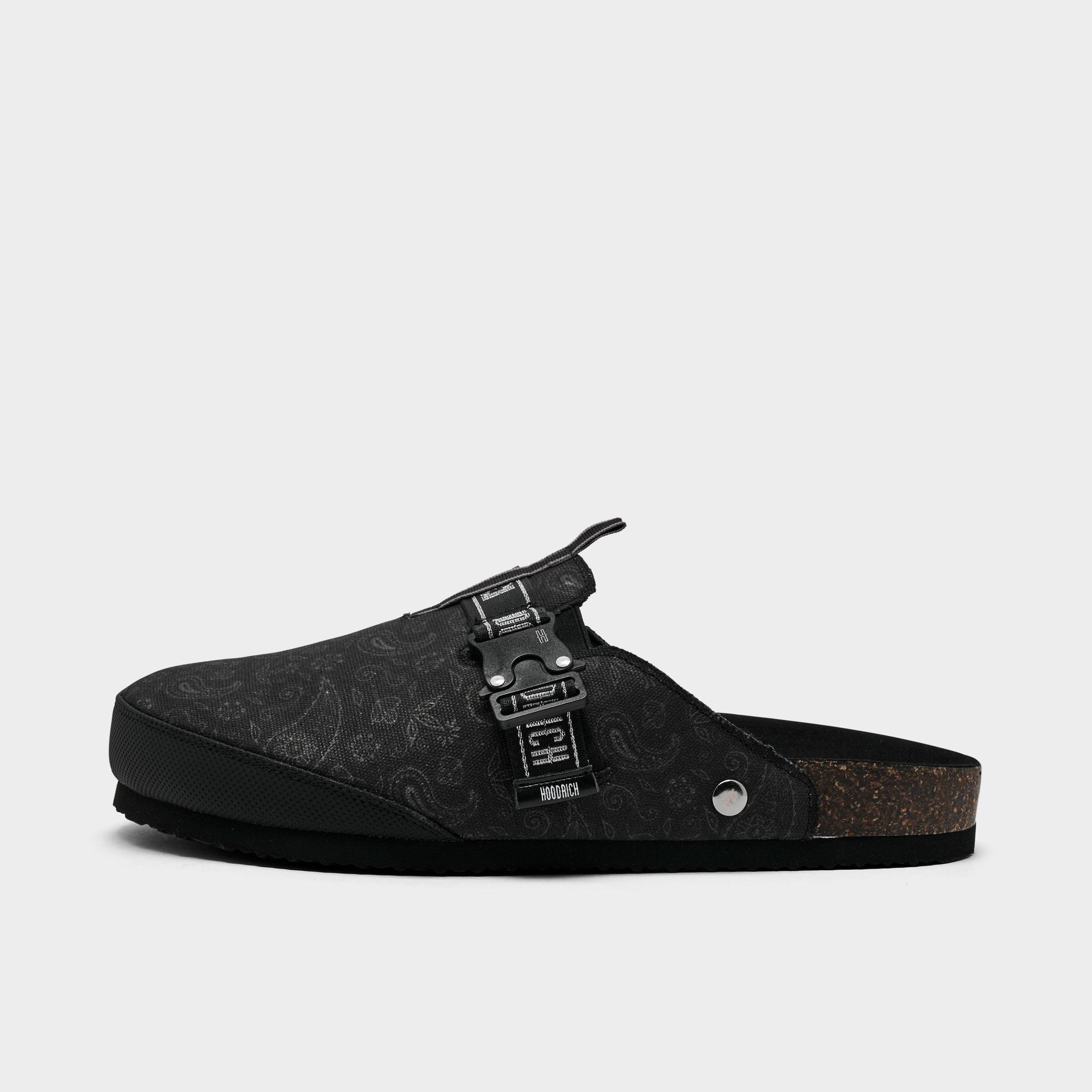 Hoodrich Men's Strike Clog Shoes in Black/Paisley Size: 8.0