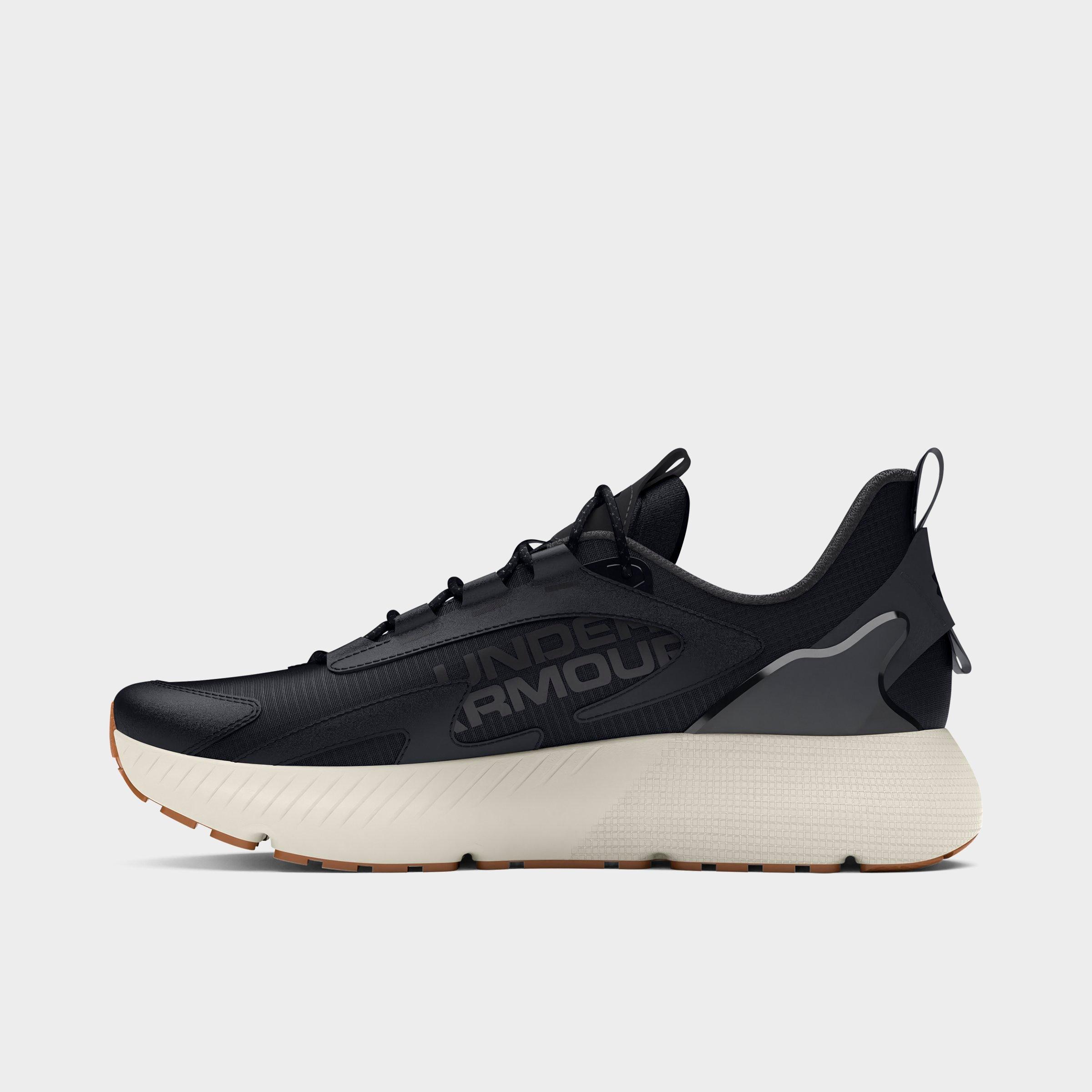 Under Armour Men's UA HOVR Mega 2 MVMNT Running Shoes in Black/White Quartz/Anthracite Size: 7.5