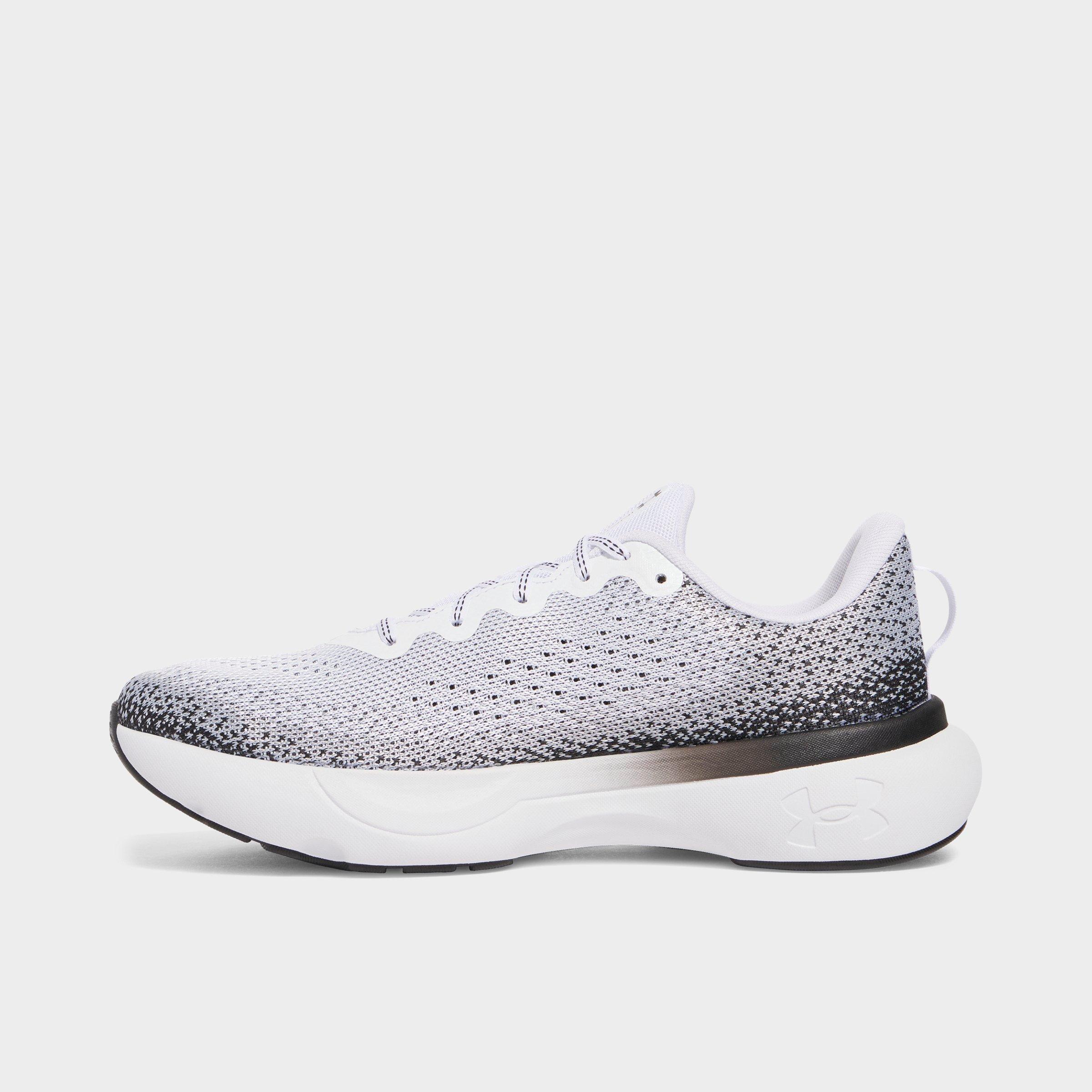 Under Armour Men's UA Infinite Running Shoes in White/Black/White Size: 10.0