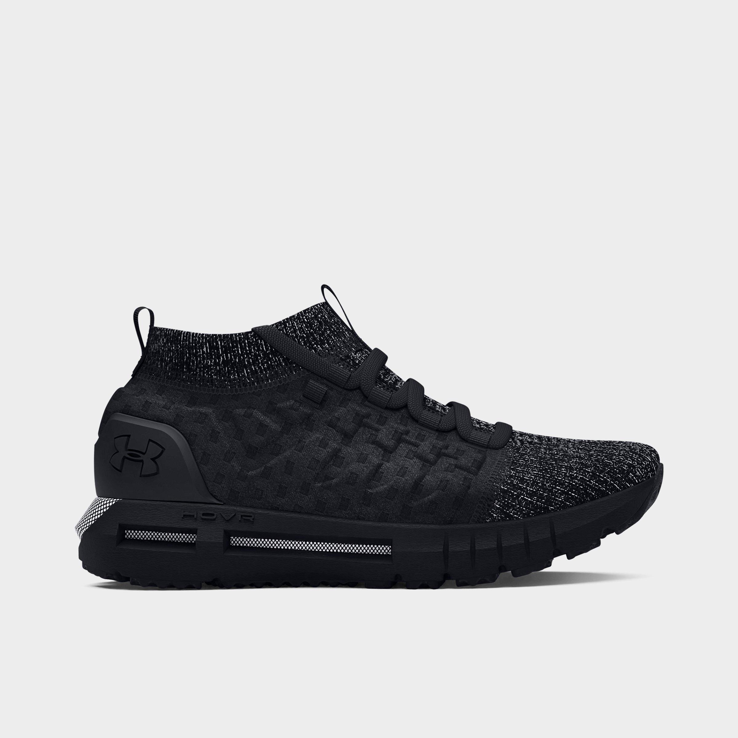Under Armour Big Kids Phantom 1 Casual Shoes in Black/White/Black Size: 3.5