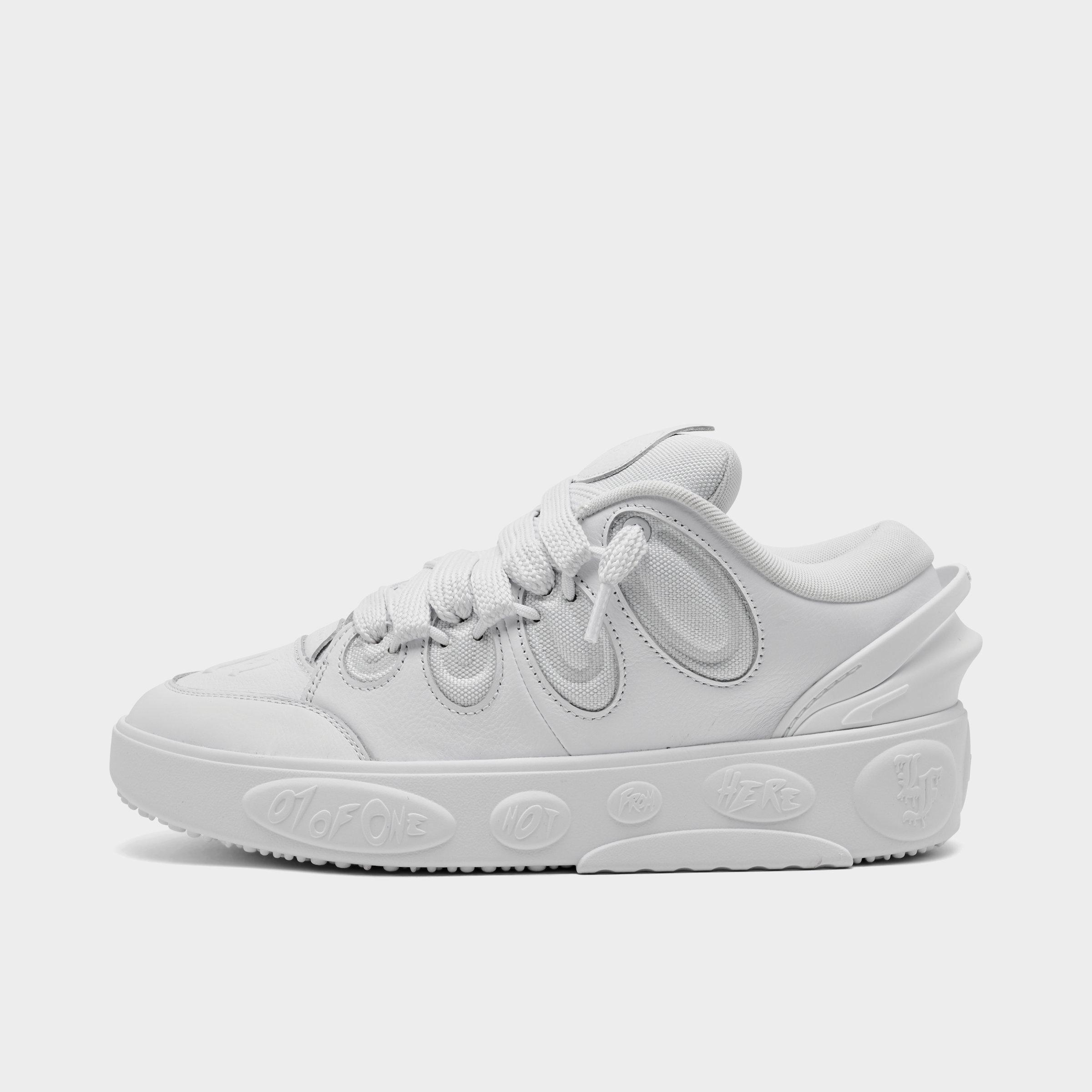 PUMA Men's x LaMelo Ball LaFrancÃ© Casual Shoes in White/White Size: 9.5