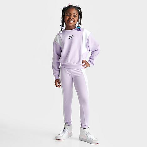 Girls' Little Kids' Nike Sweatshirt and Leggings Set