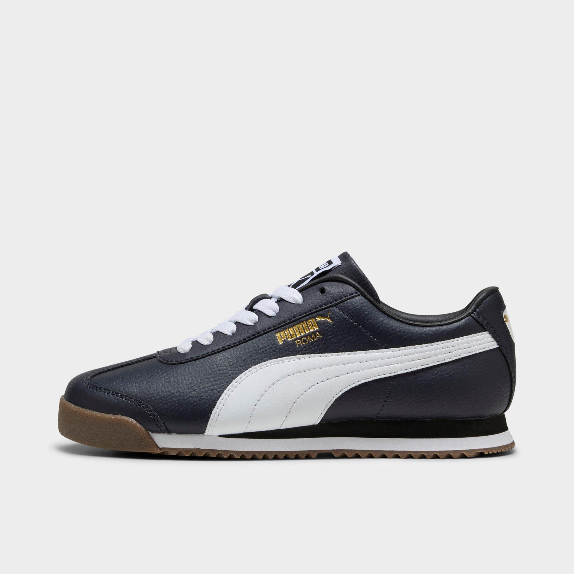 PUMA Men's Roma 24 Casual Shoes in New Navy/Puma White Size: 8.0
