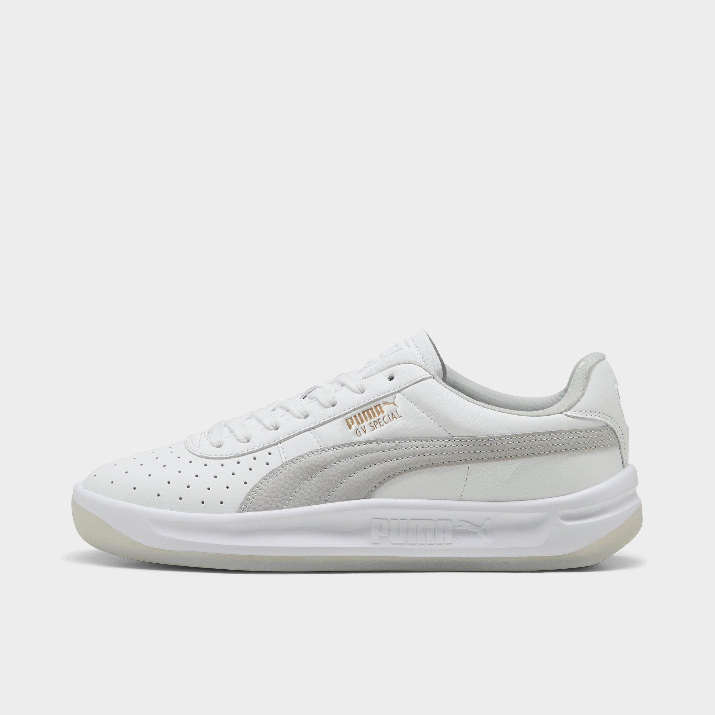 PUMA Men's GV Special Plus Casual Shoes in Puma White/Chocotart Size: 8.0