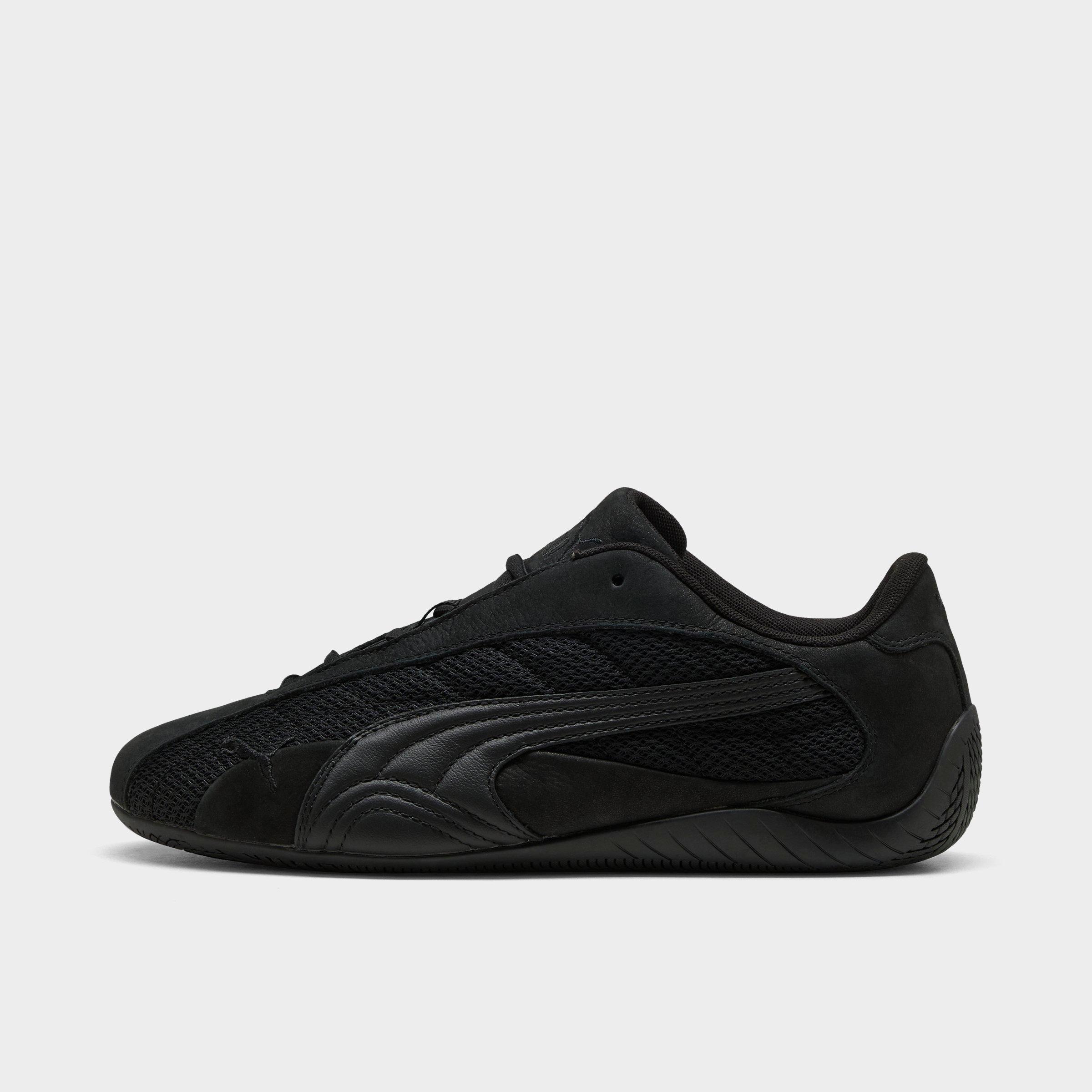 PUMA Men's Speedcat Plus Casual Shoes in Puma Black/Puma White Size: 10.5