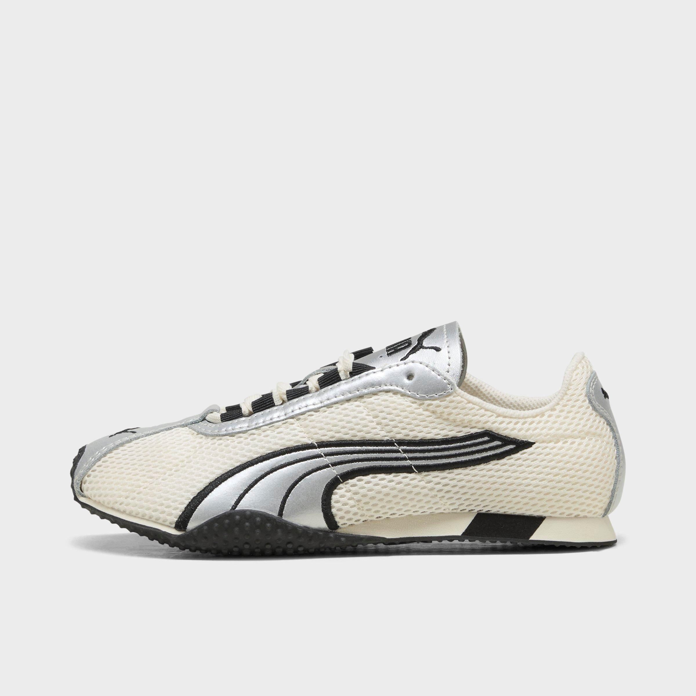 PUMA Big Kids H-Street OG Casual Shoes in Frosted Ivory/Puma Silver Size: 6.0