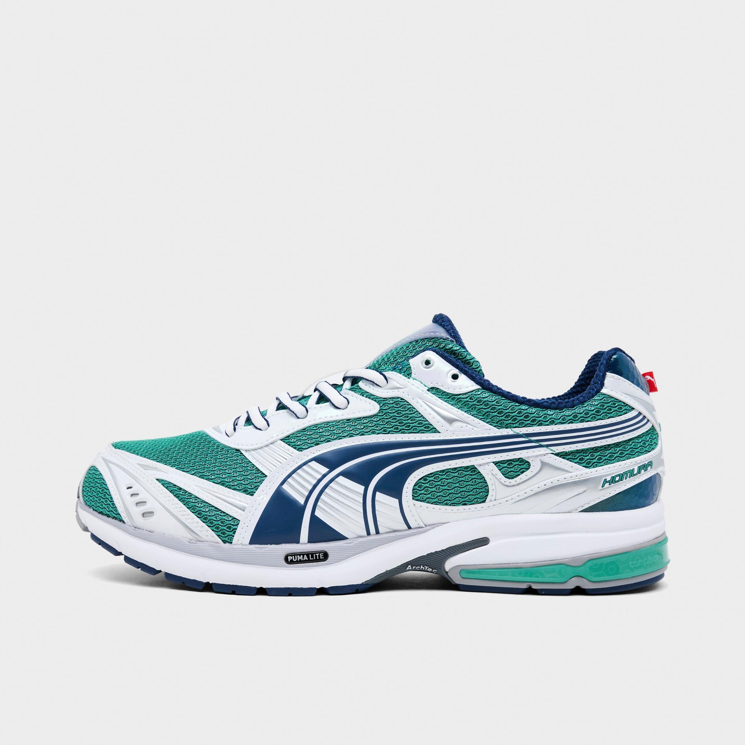 PUMA Men's Homura OG+ Casual Shoes in Mint Tea/Persian Blue Size: 11.5