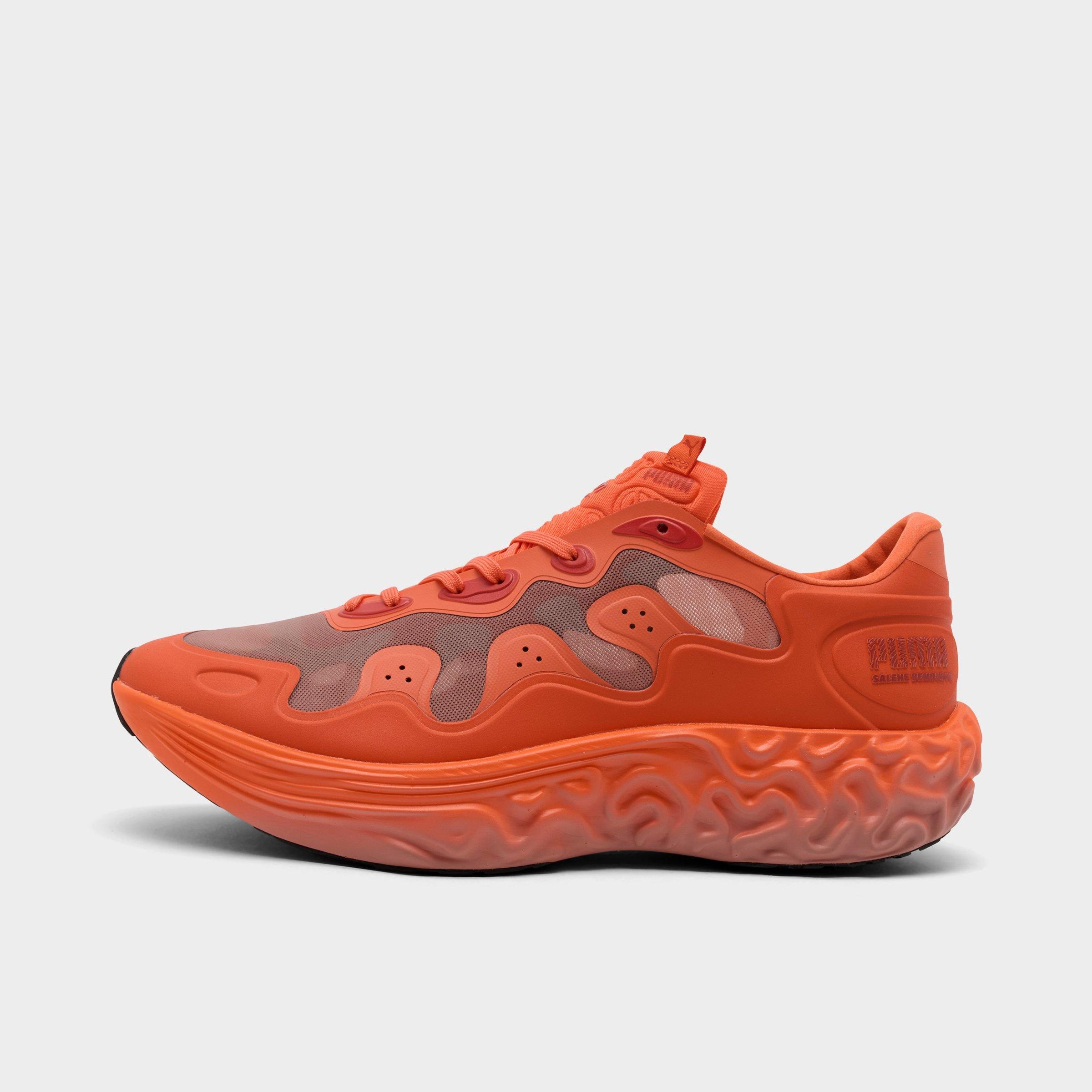 PUMA Men's x Salehe Bembury Velum 2 Nitro Casual Shoes in Red Clay/Nasturtium Size: 8.0