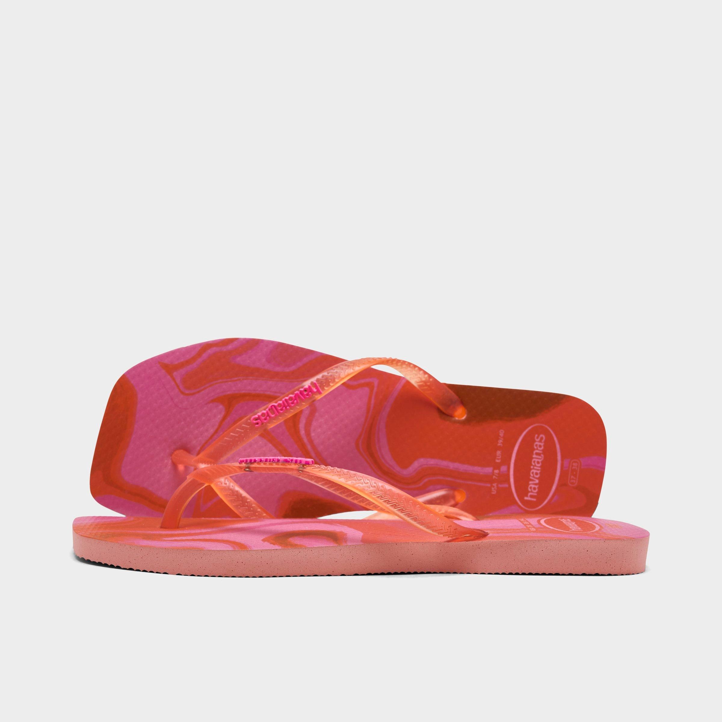 Havaianas Women's Slim Square Jelly Flip-Flop Sandals in Blossom Size: 11/12