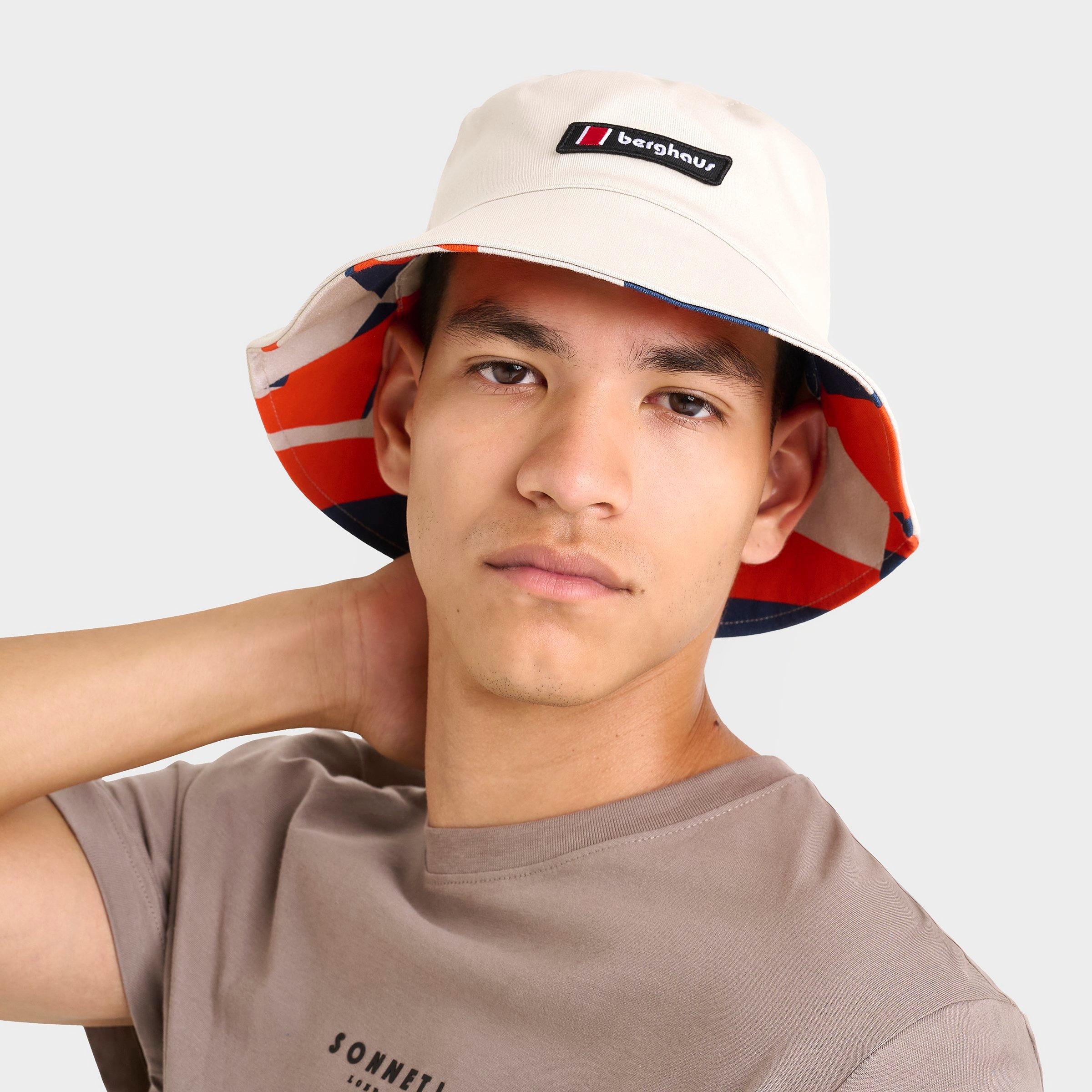 Berghaus 1997 Reversible Bucket Hat in Stone Size: Large/XL