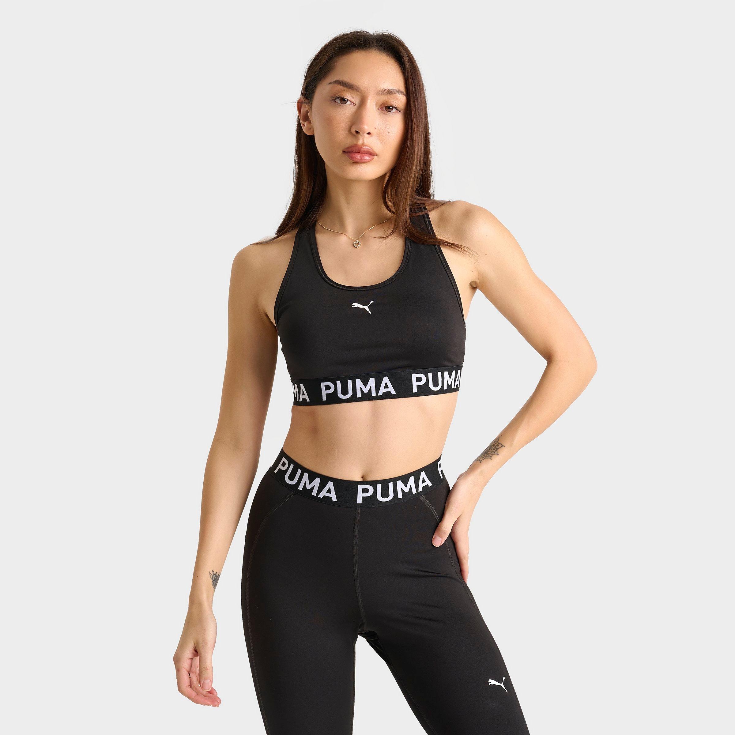Women's Puma Tape Logo Elastic Sports Bra