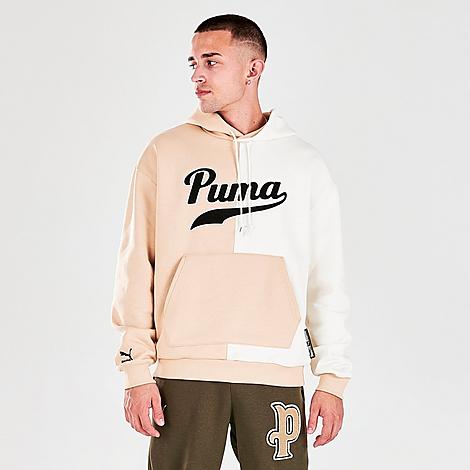 Men's Puma Team Colorblock Pullover Hoodie