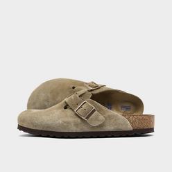 【BIRKENSTOCK】Boston Boston Suede Embossed Corduroy Midnight | BIRKENSTOCK