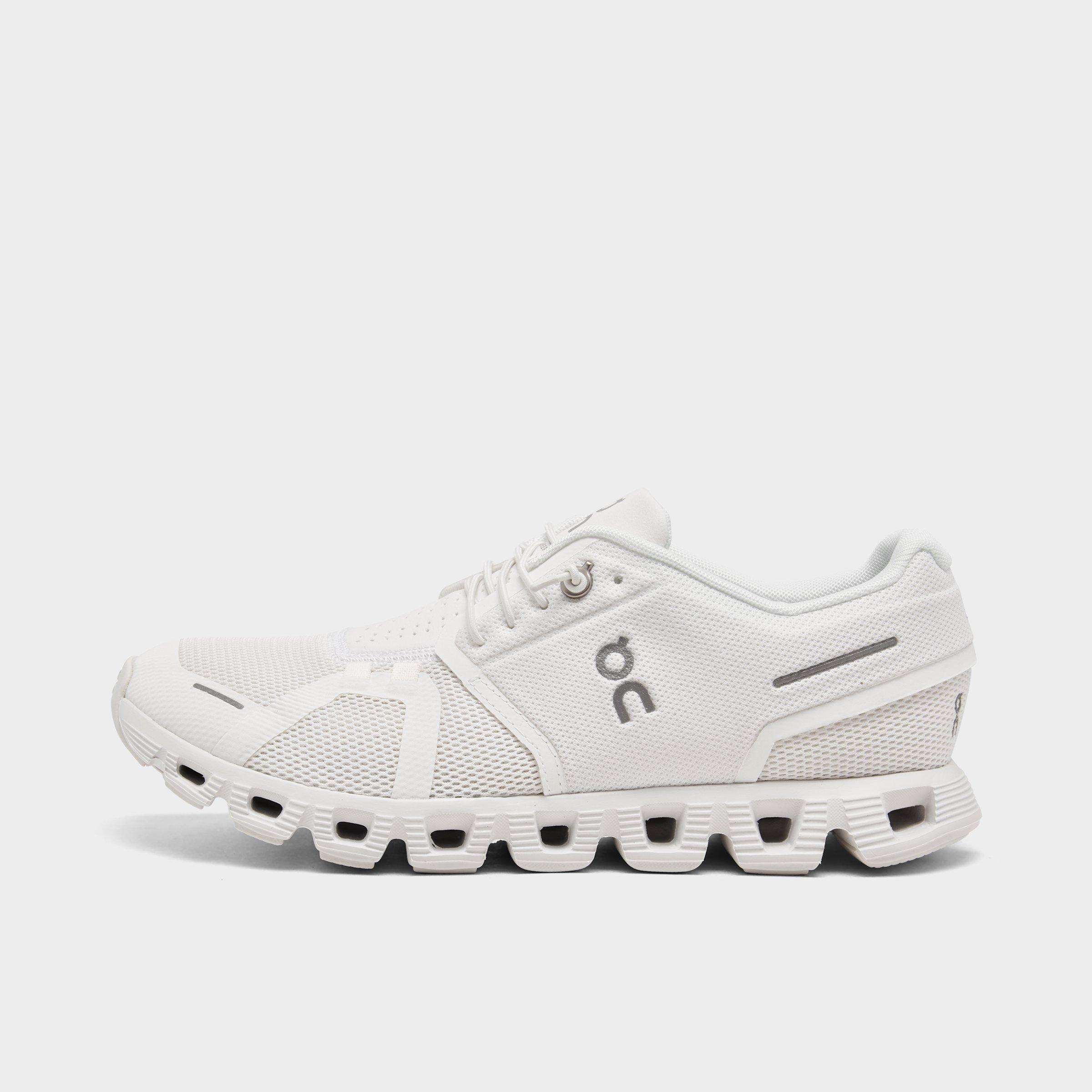 On Women's Cloud 5 Running Shoes in White Size: 7.5
