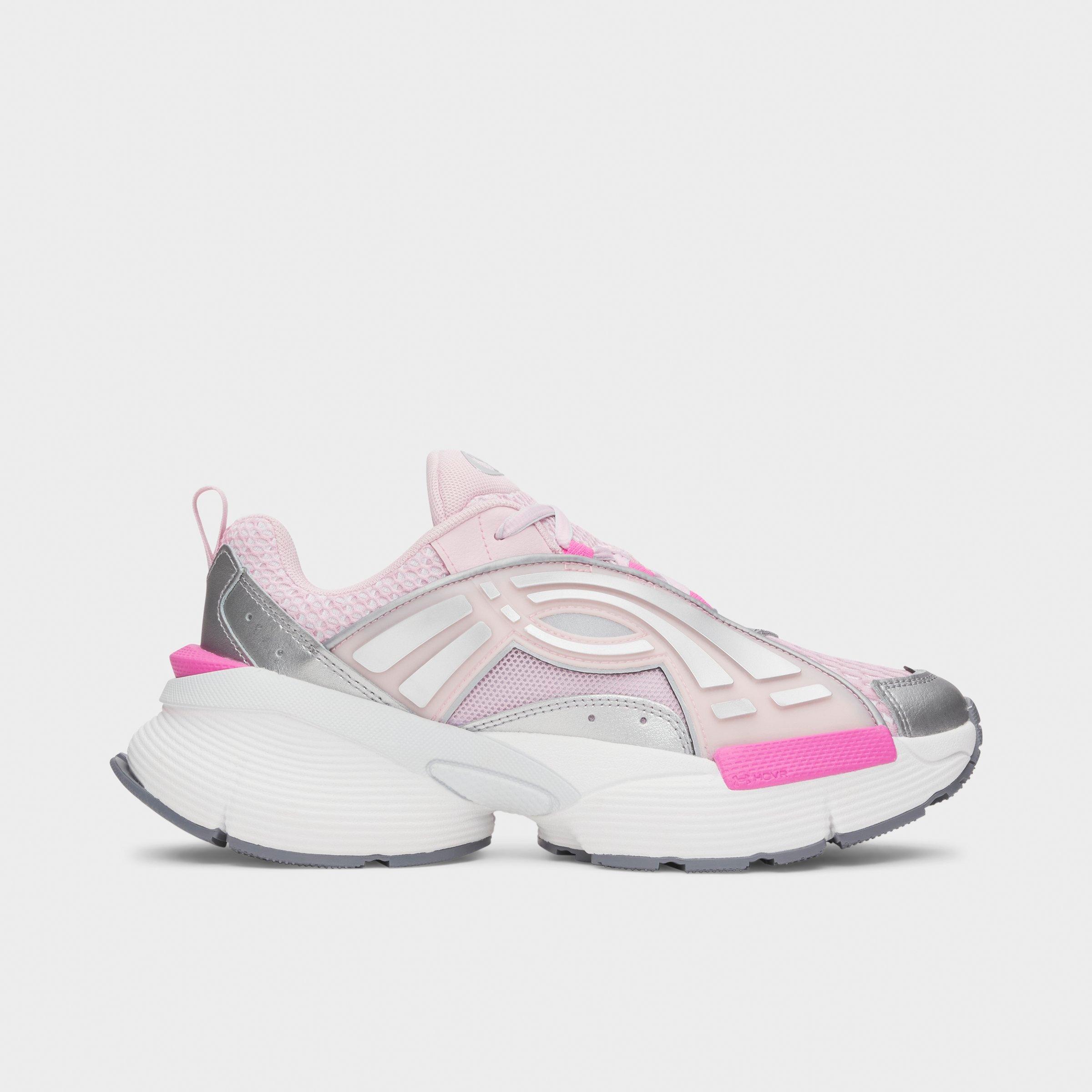 Under Armour Men's Arc 96 Casual Shoes in Prime Pink/Metallic Silver/Rebel Pink Size: 11.5