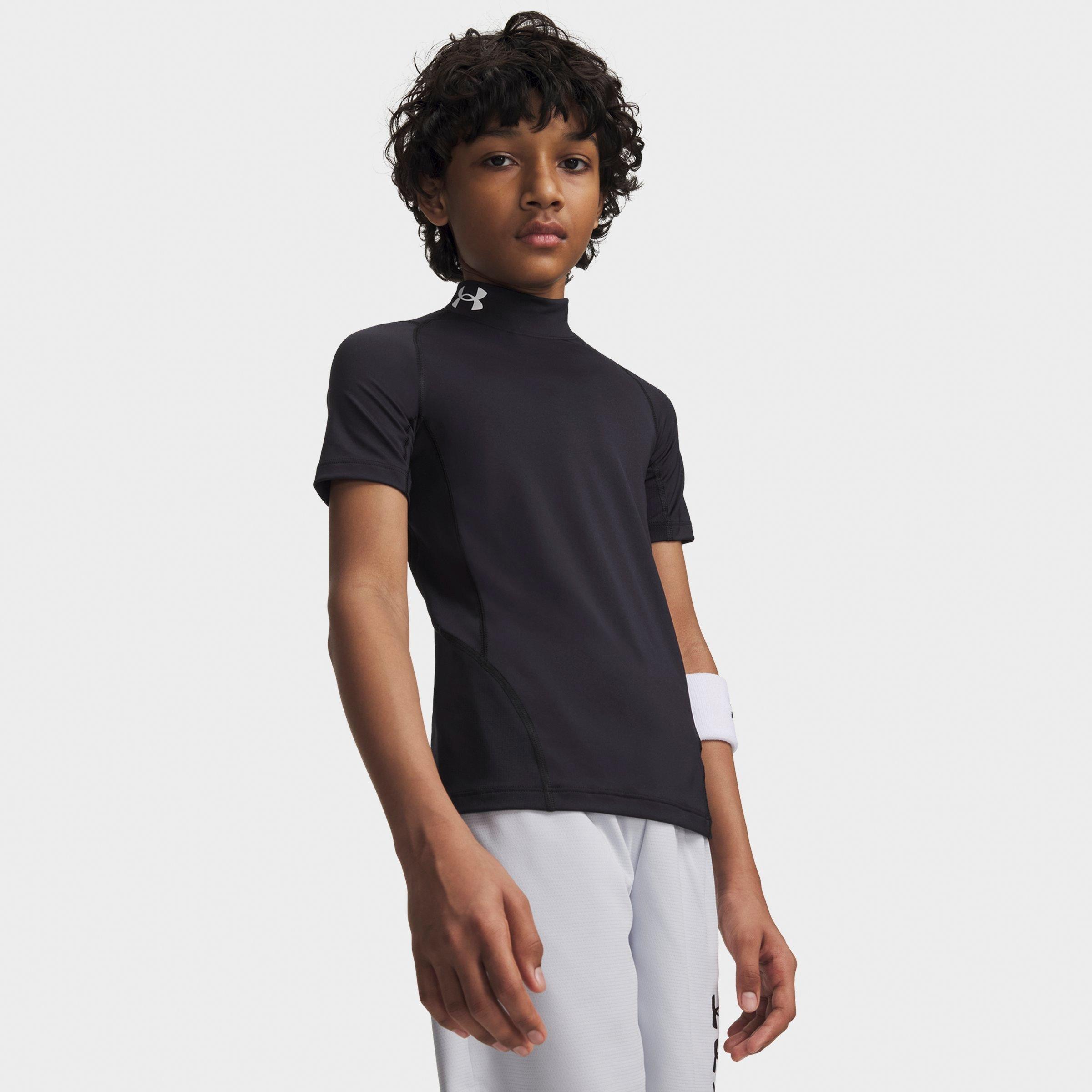 Under Armour Big Kids HeatGear Mock Training Top