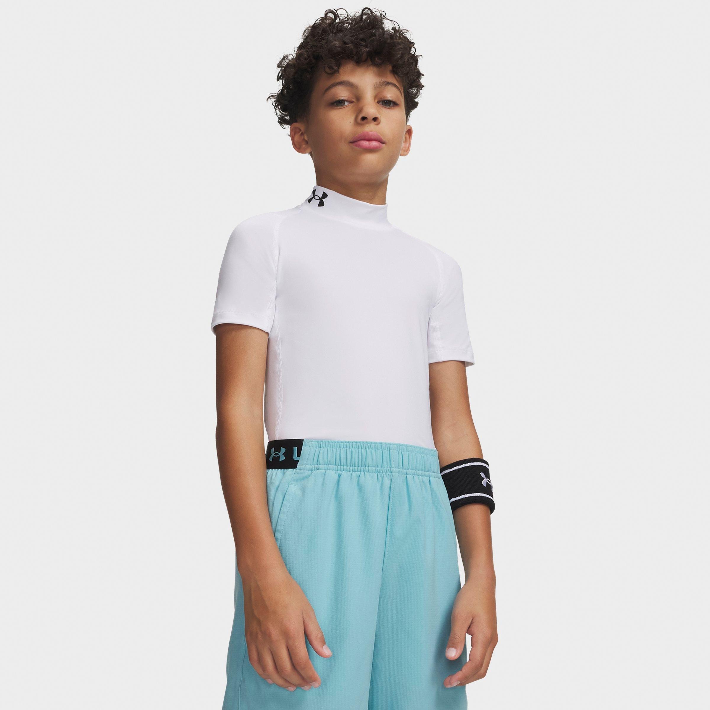 Under Armour Big Kids HeatGear Mock Training Top