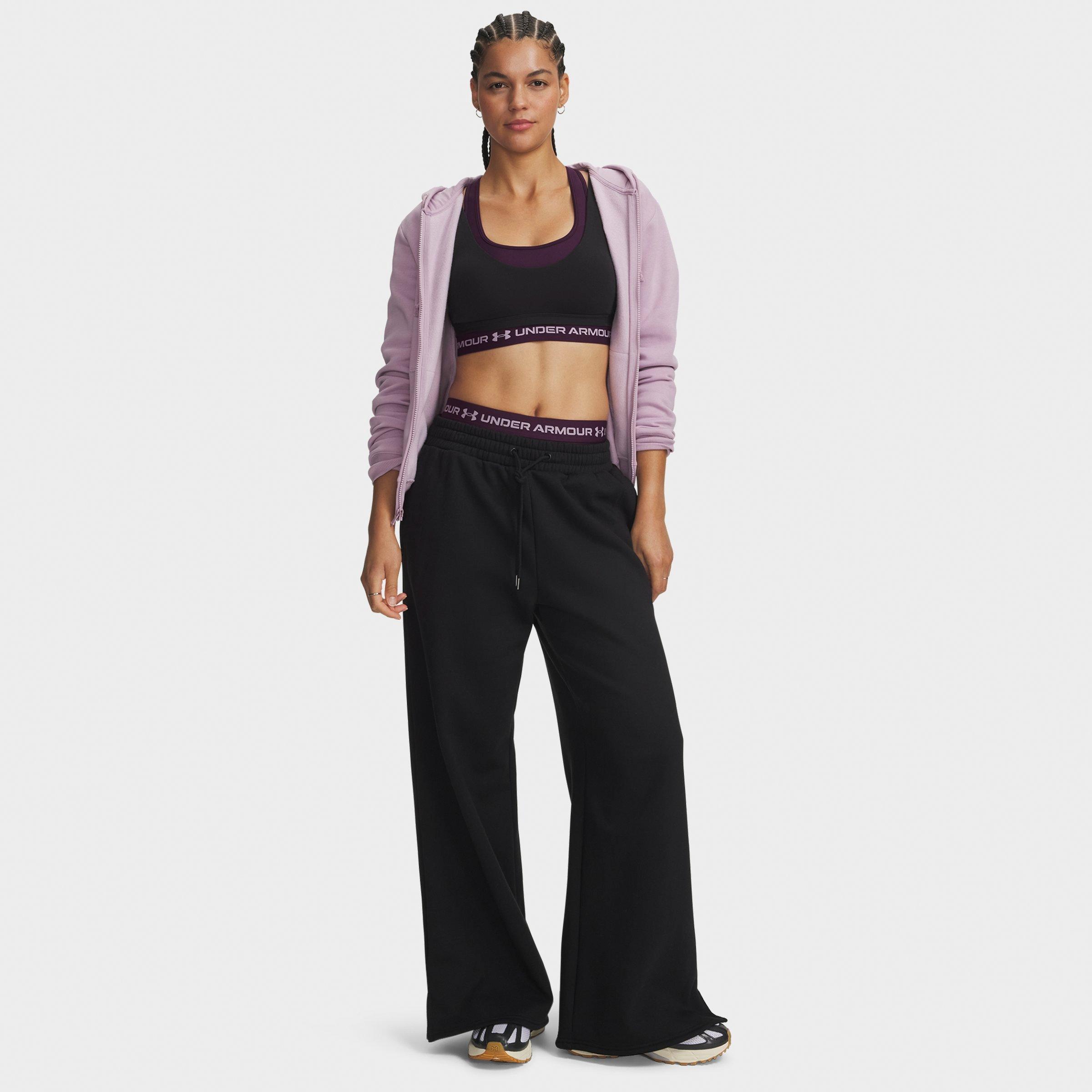 Under Armour Women's Icon Fleece Wide-Leg Pants