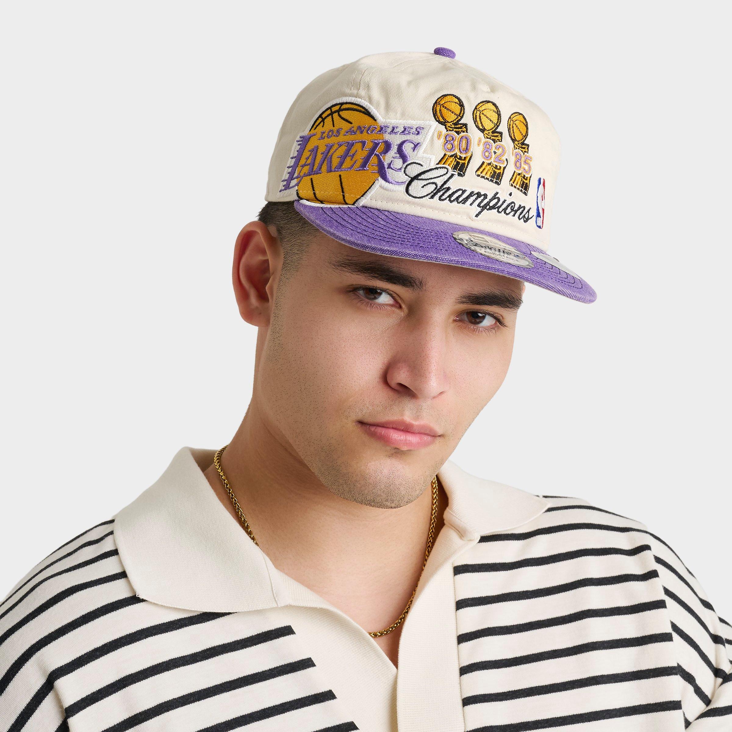 New Era Los Angeles Lakers NBA Champions 19Twenty Snapback Hat