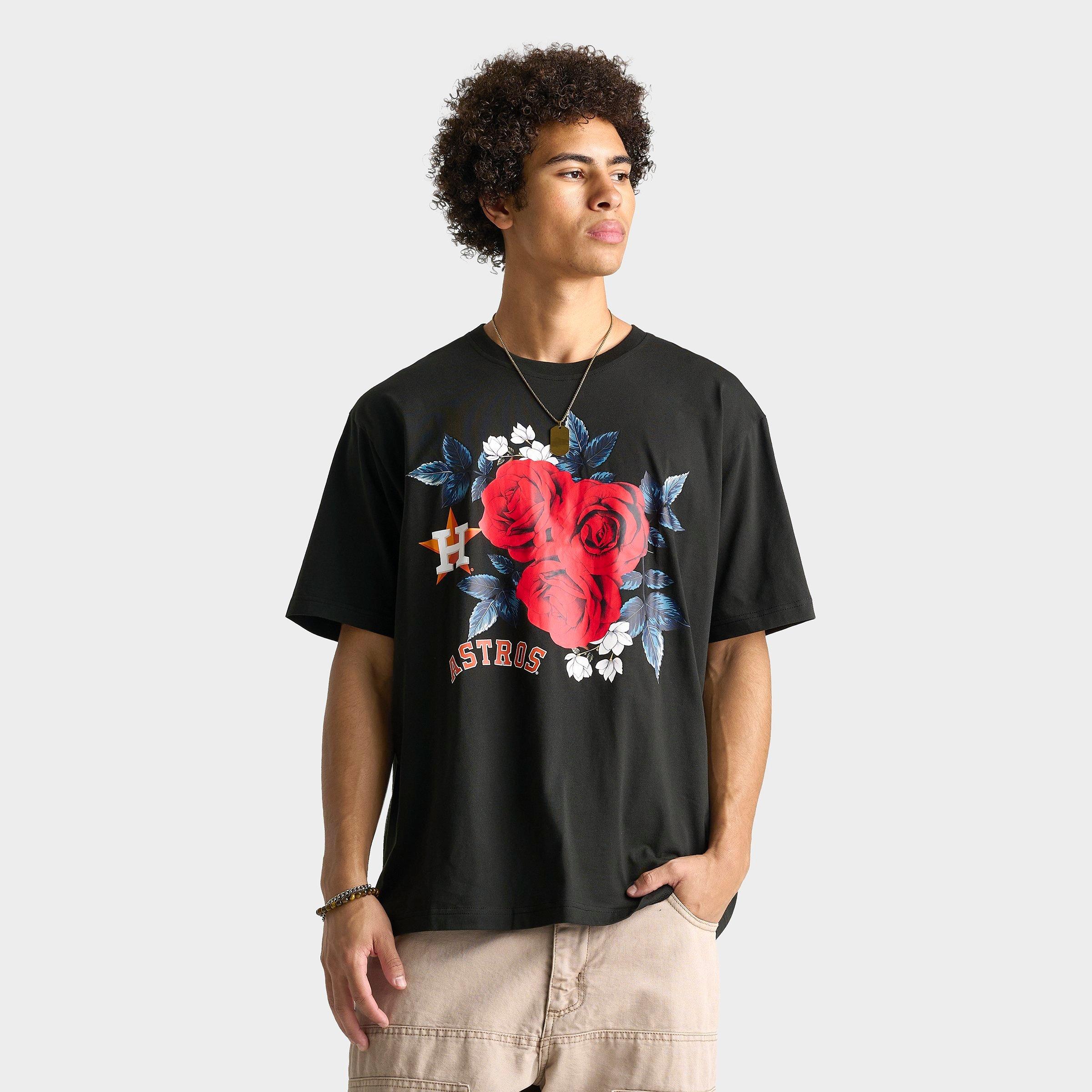 New Era Men's Houston Astros MLB Roses Graphic T-Shirt