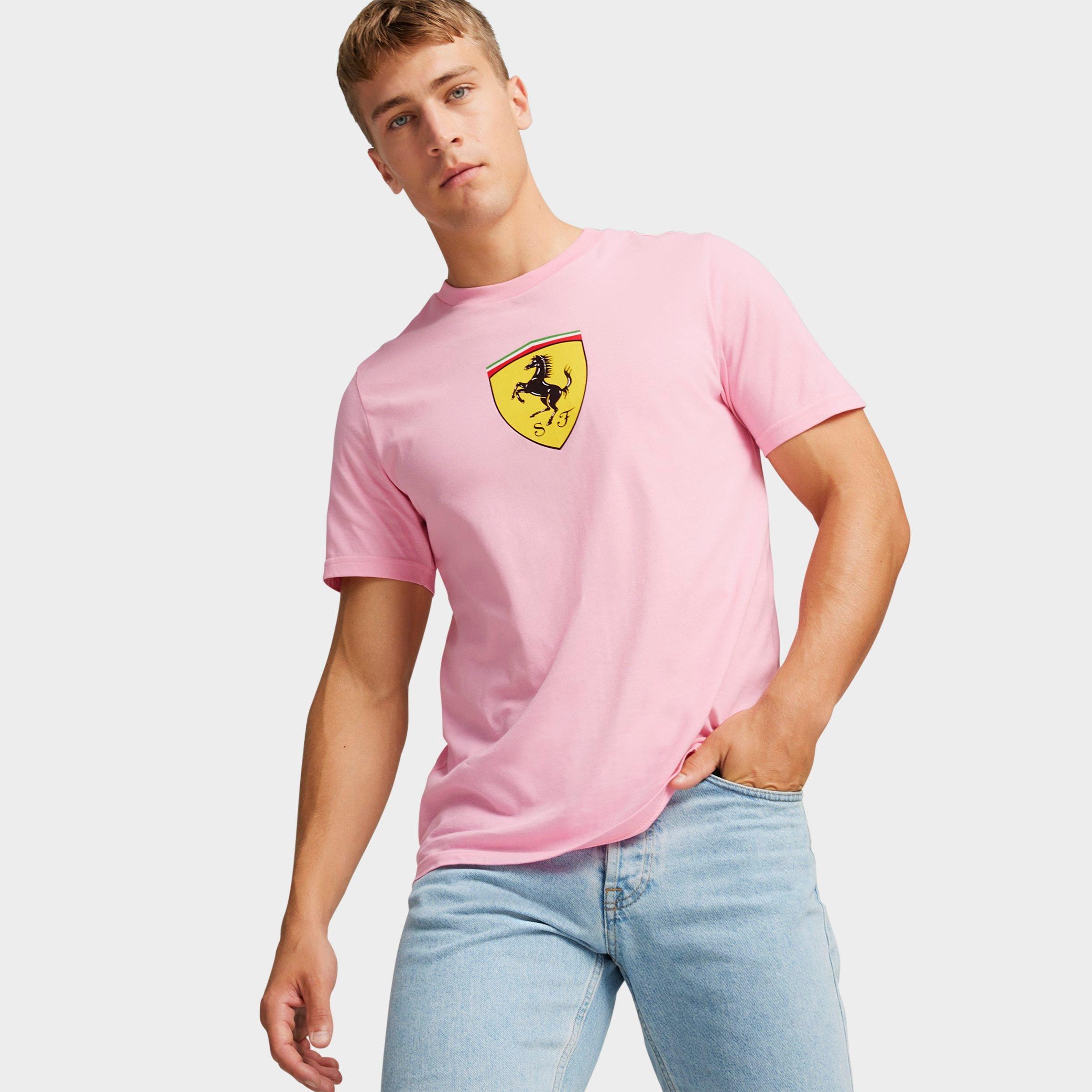 Men's Puma Scuderia Ferrari Race Big Shield Motorsport T-Shirt