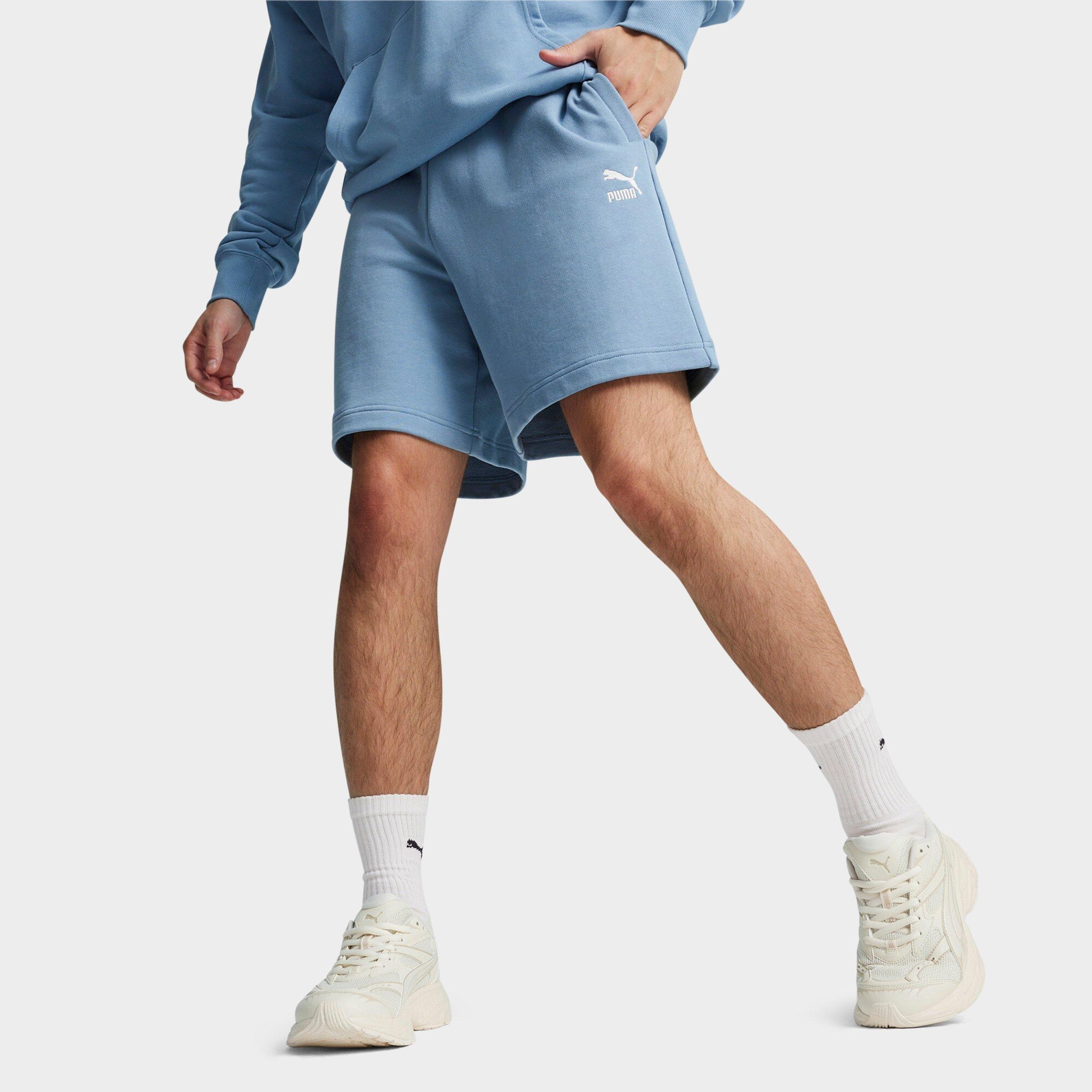 PUMA Men's Better Classics 7" Relaxed Shorts in Zen Blue Size: Medium