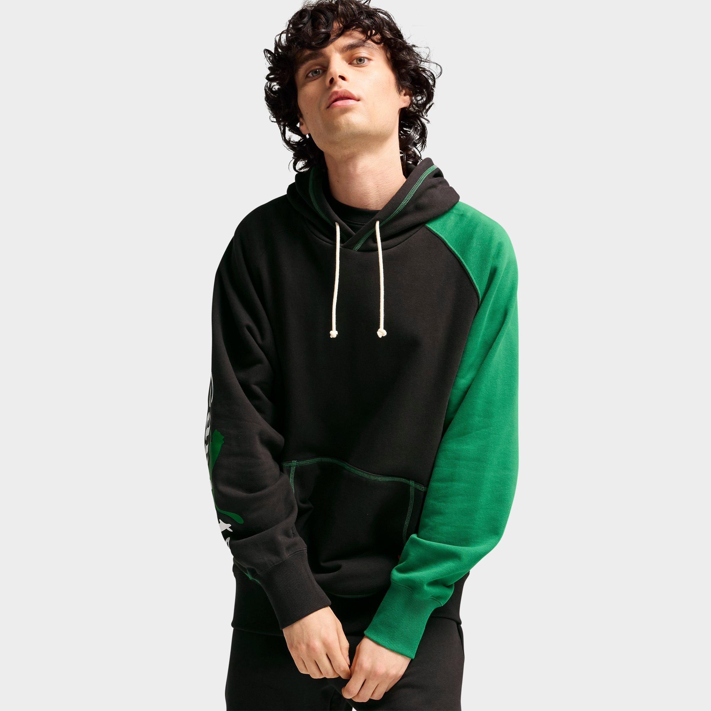 PUMA Men's x Carrots Graphic Hoodie in Puma Black Size: Small