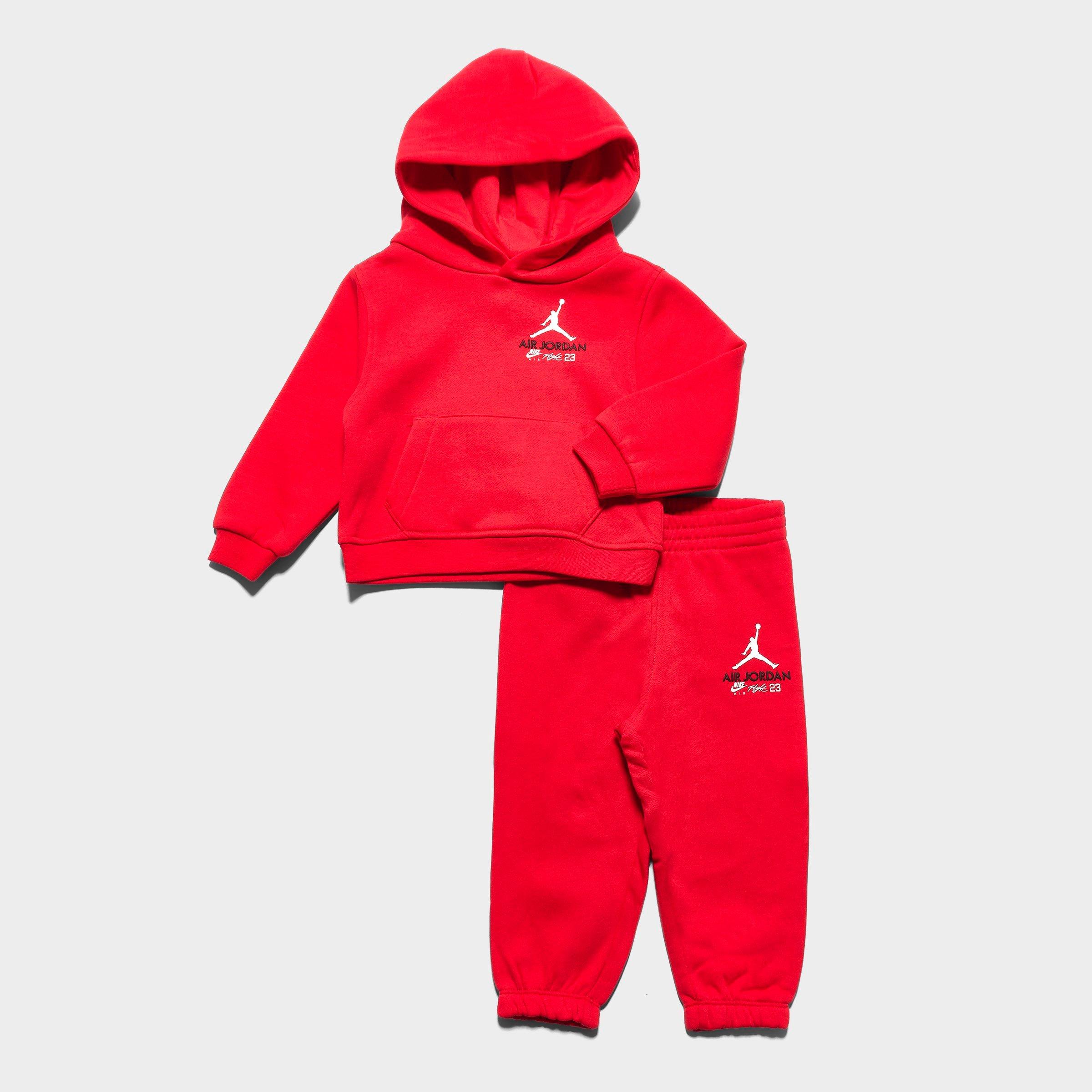 Jordan Infant Pullover Hoodie and Jogger Pants Set